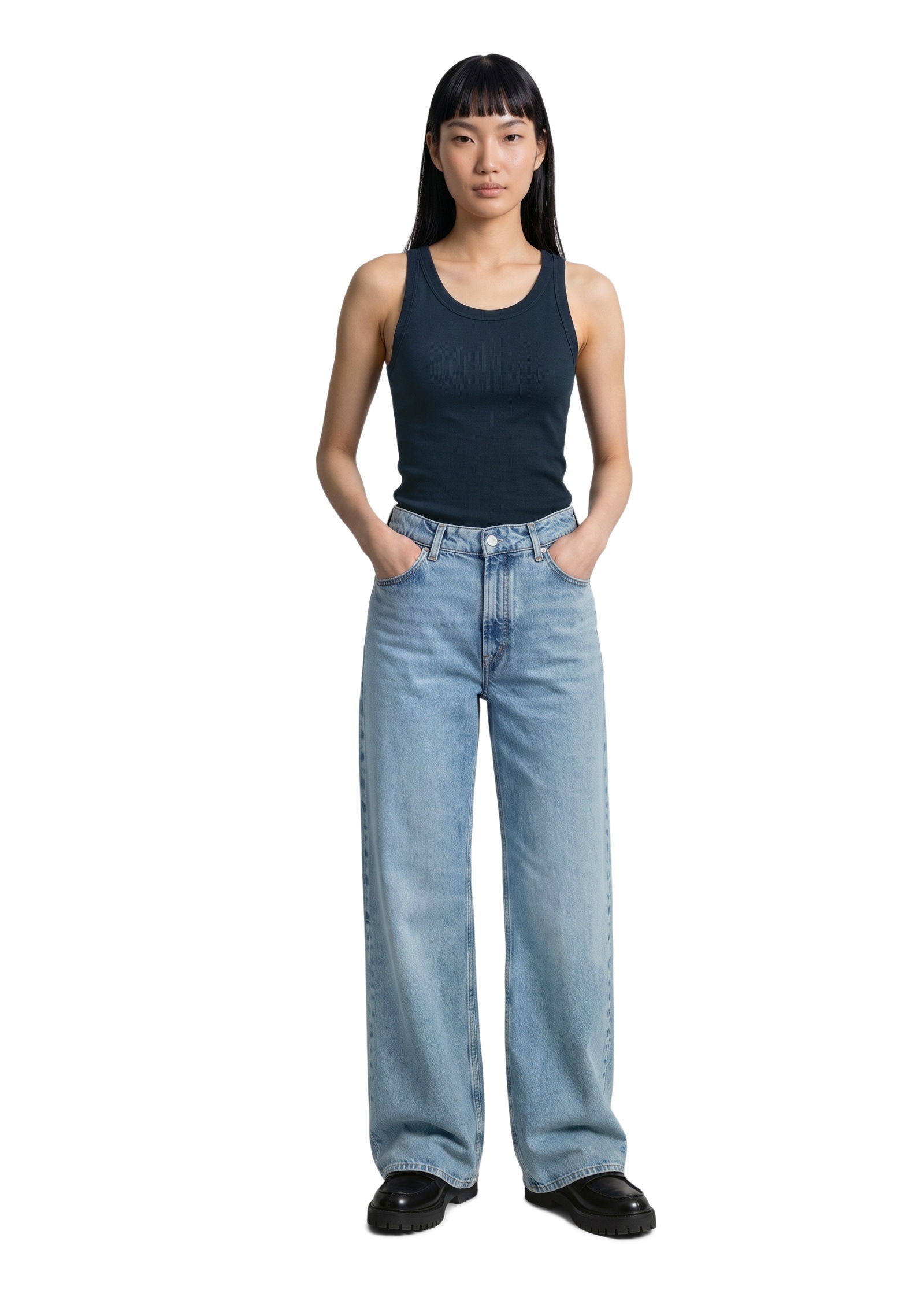 Marc O'Polo DENIM T-Shirt »aus Bio-Baumwoll-Stretchjersey«