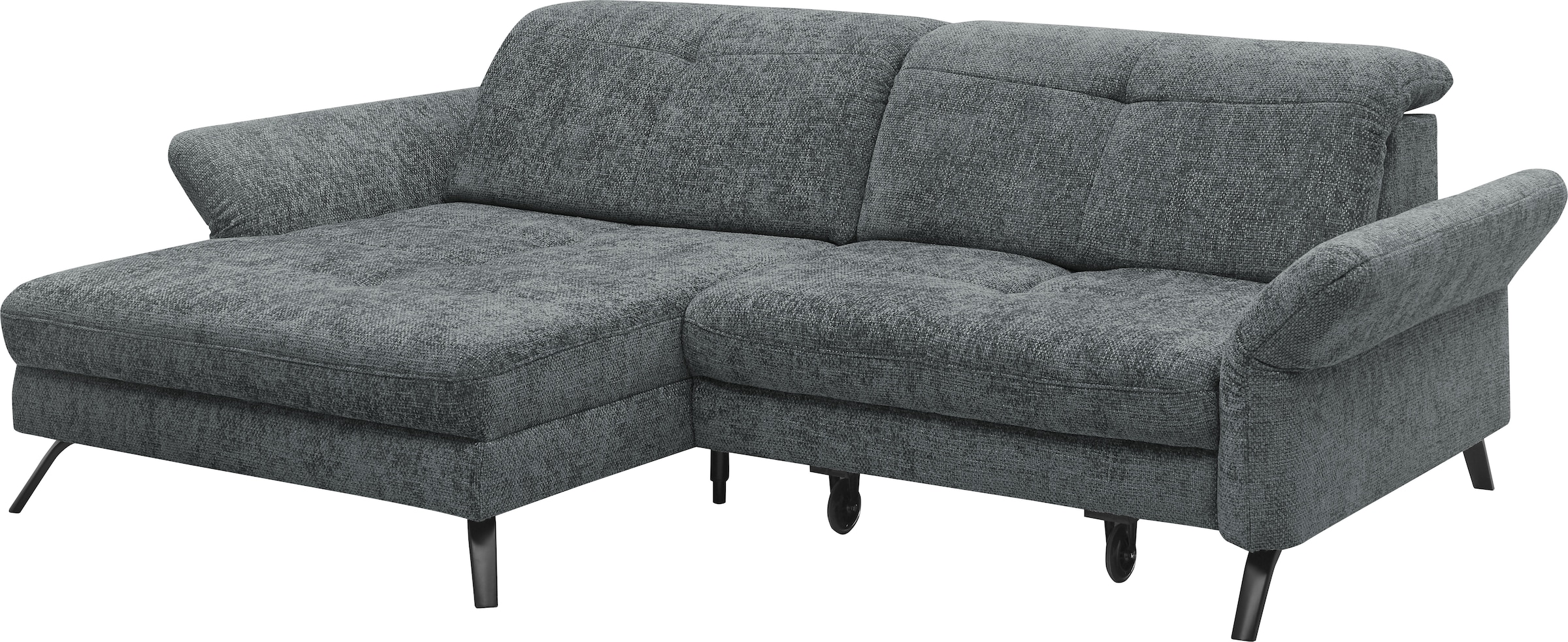 set one by Musterring Ecksofa »SO 4400 V«, wahlweise mit Sitting-Bett motorisch