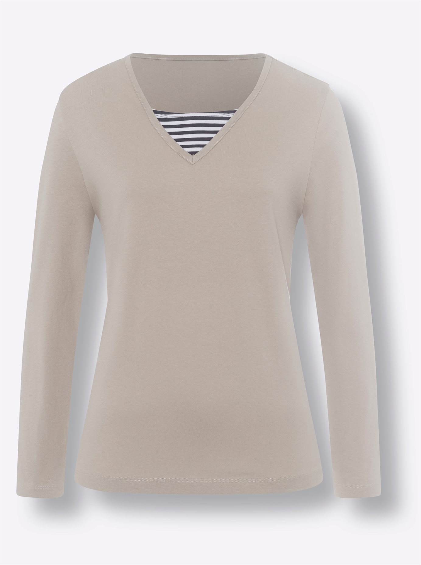 Classic Basics 2-in-1-Langarmshirt »2-in-1-Shirt«, (1 tlg.)