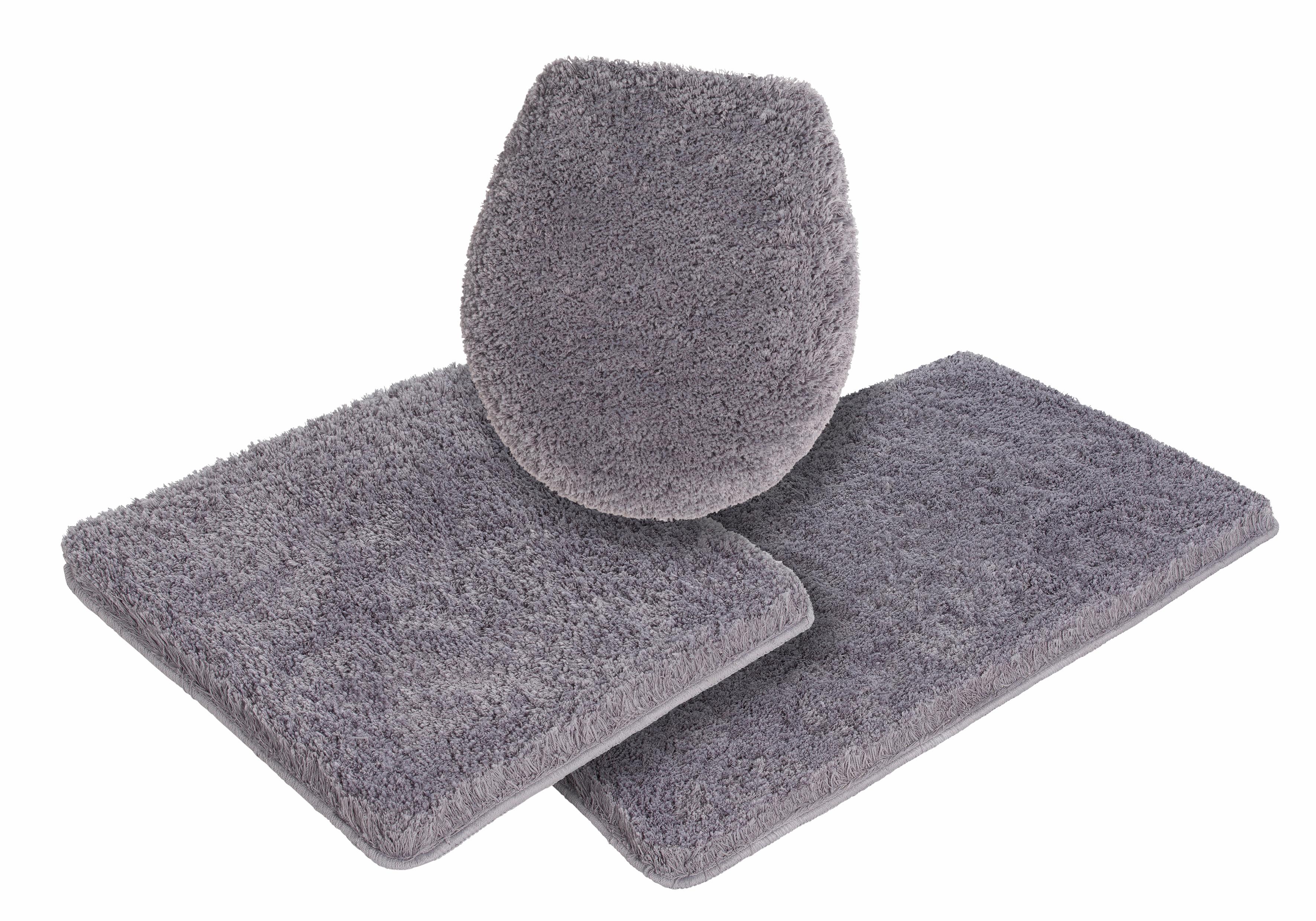Möve Badematte "Superwuschel, Badvorleger, Badezimmer Teppich" Höhe 40 mm rutschhemmend beschichtet fußbodenheizungsgeeignet schnell trocknend strapazierfähig Mikrofaser-Badematte, Badteppich, rechteckig, rund & als 3-tlg. Set