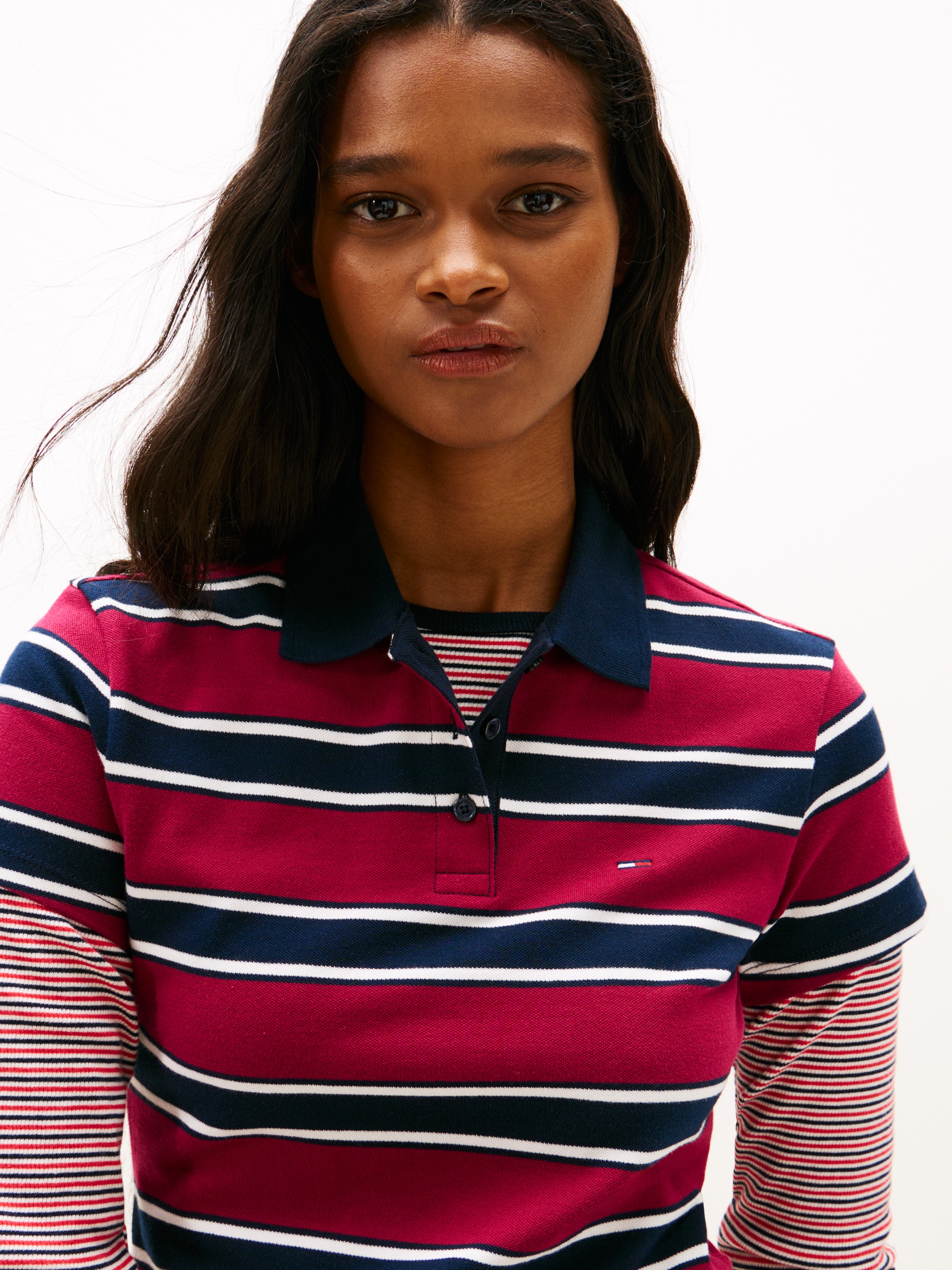 Tommy Jeans Poloshirt "TJW SLIM SH ESSENTIAL SS POLO" günstig online kaufen