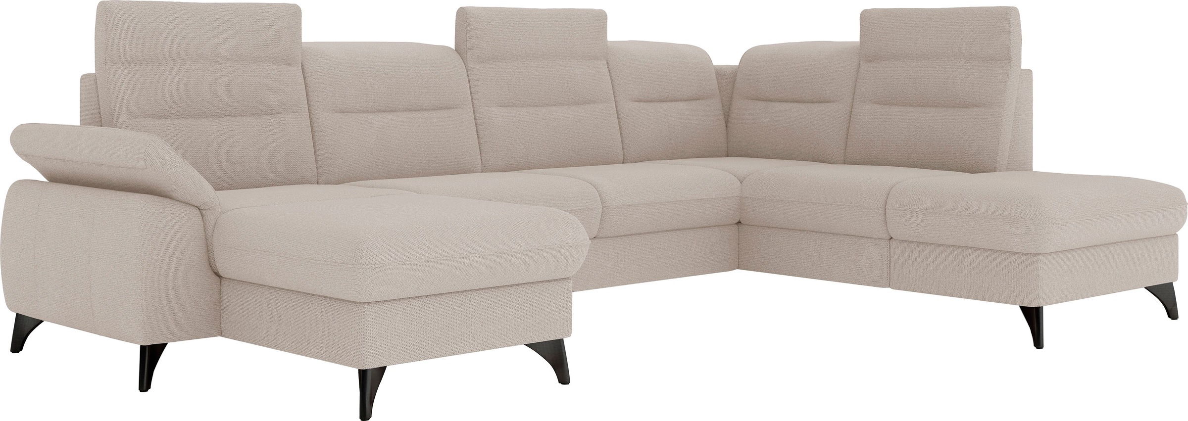 Thumbnail - sit&more "Astoria U-Form" wahlweise mit motorischer Relaxfunktion