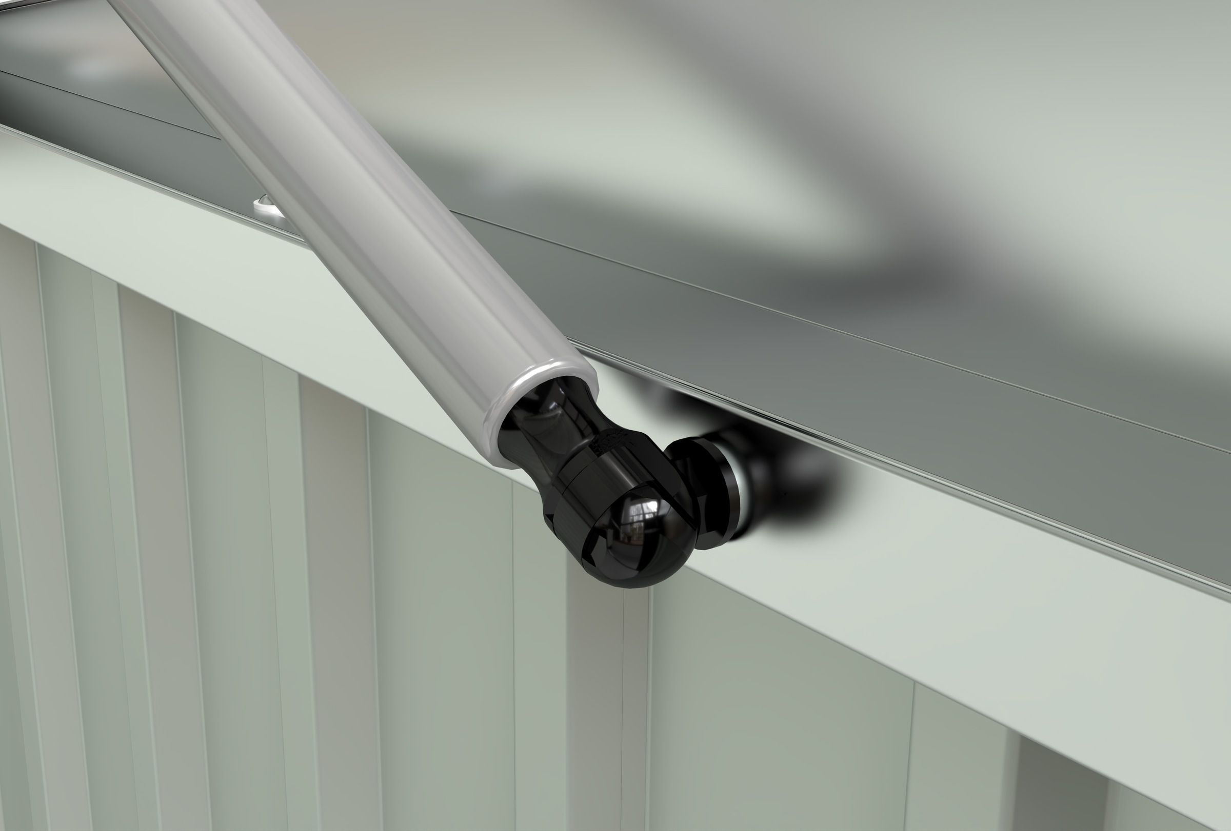 KONIFERA Mülltonnenbox »Fahrradbox aus Metall«