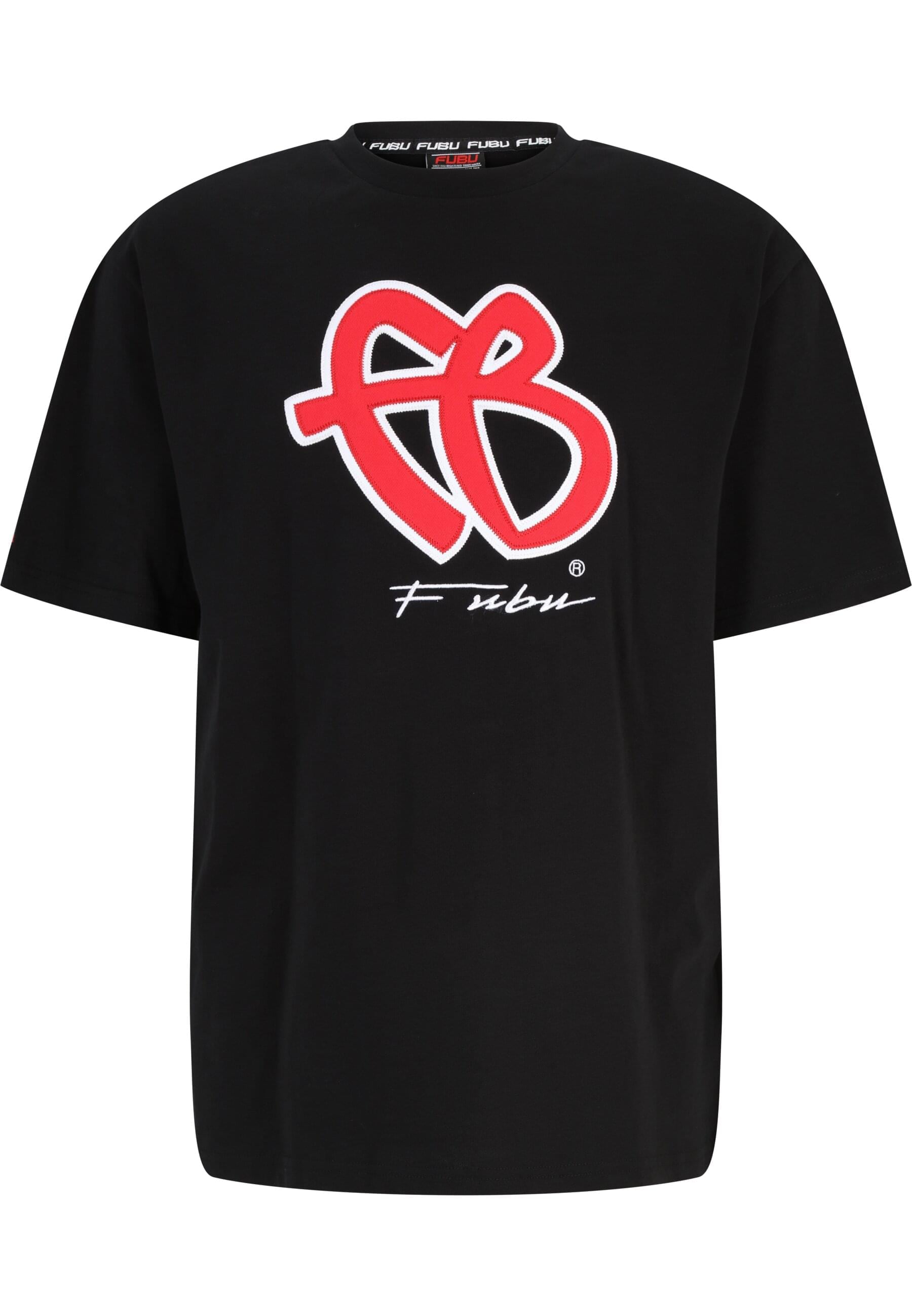 Fubu T-Shirt "Fubu FBMQ320071 BLK Fubu FB Classic T-Shirt" 1 Stk. tlg. günstig online kaufen