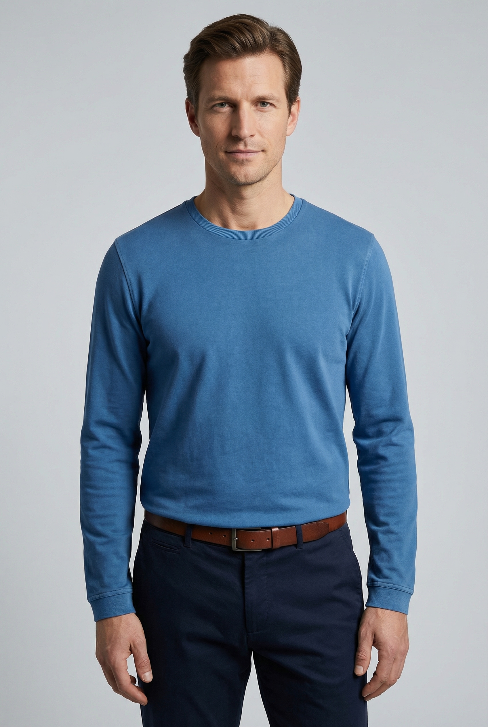 OLYMP Longsleeve regular fit, Rundhals