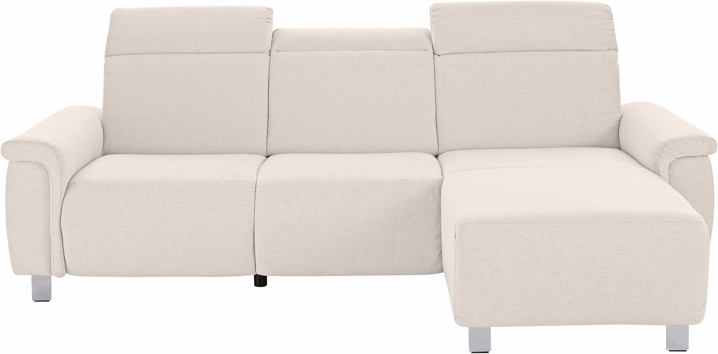 sit&more Ecksofa »Township L-Form«, wahlweise mit elektrischer Wallfree-Funktion