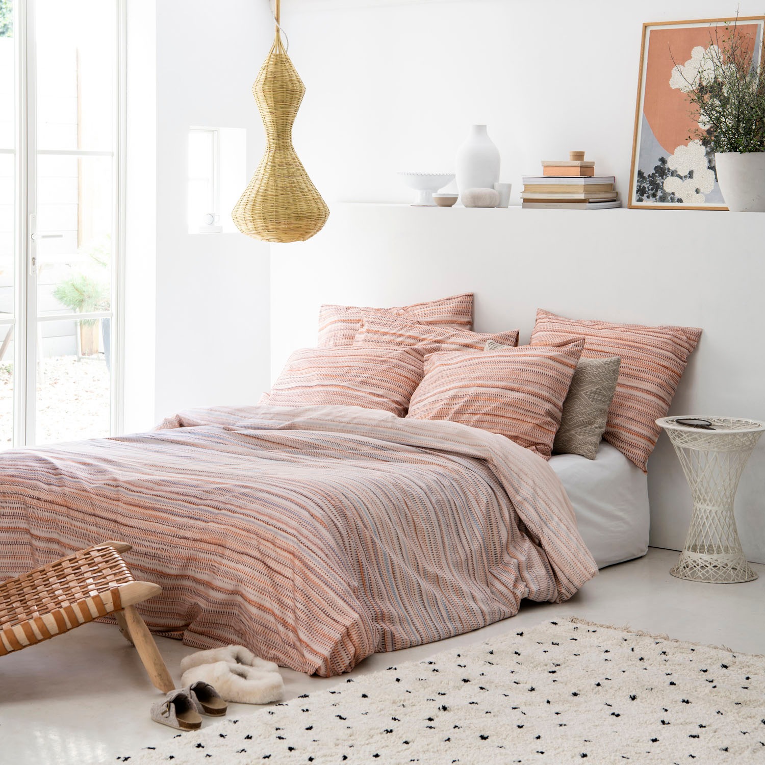 Cinderella Bettwäsche "Tide" 3 Stk. mit Streifen im Farbverlauf günstig online kaufen