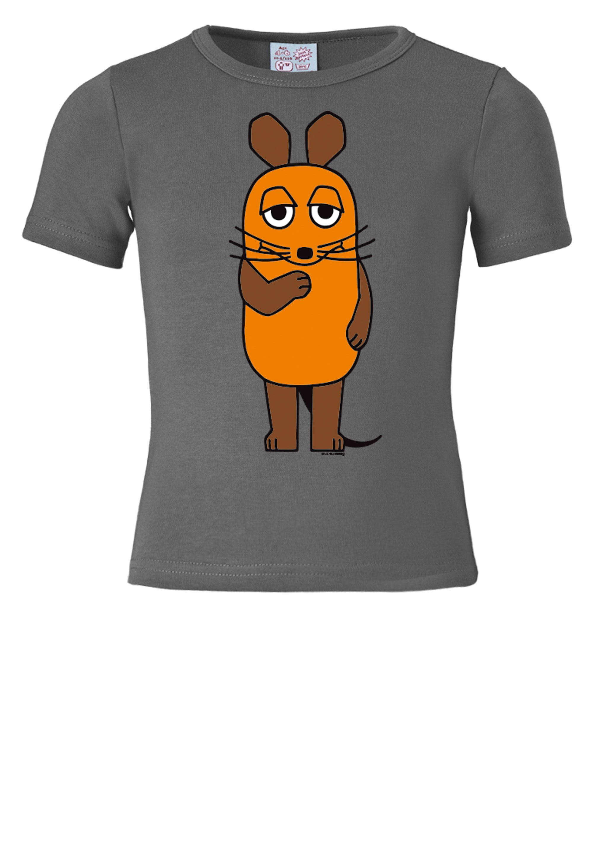 LOGOSHIRT T-Shirt »Die Maus«, mit Originaldesign | für lizenziertem ▷ BAUR