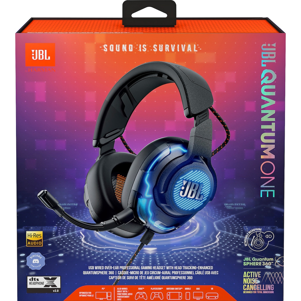 JBL Gaming-Headset »Quantum One«, Noise-Cancelling