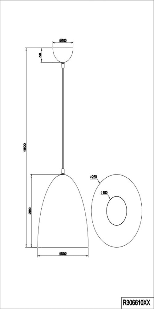TRIO Leuchten Pendelleuchte »Tilda«, 1xE27 elegante exkl Hängelampe, 150cm max BAUR 1 max | flammig-flammig, 40W höhenverstellbar