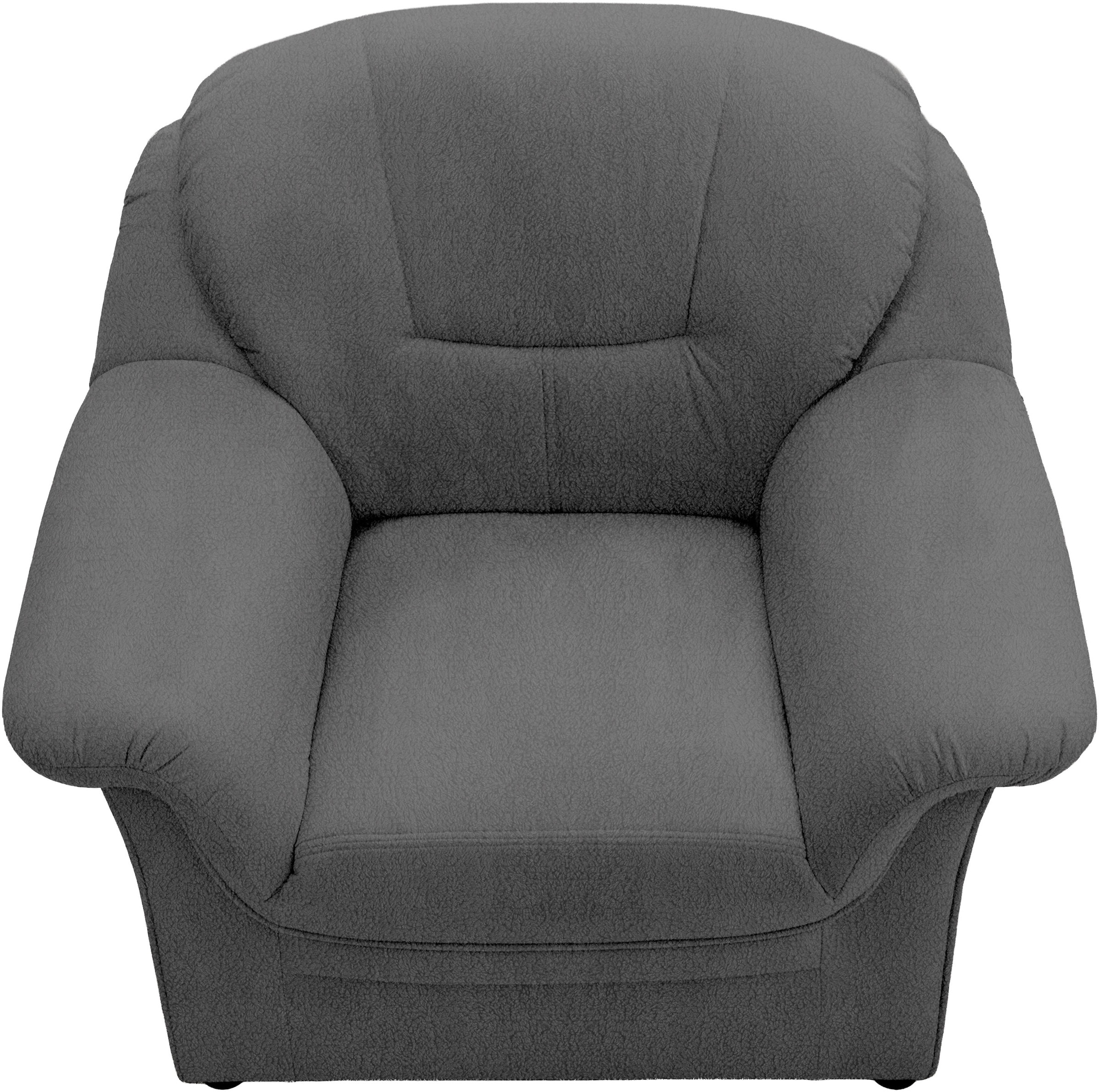 OTTO home Sessel »Nyborg Sitzbreite 48 cm, mittelfester Sitzkomfort« aus pflegeleichtem, weichem Luxus-Microfaser
