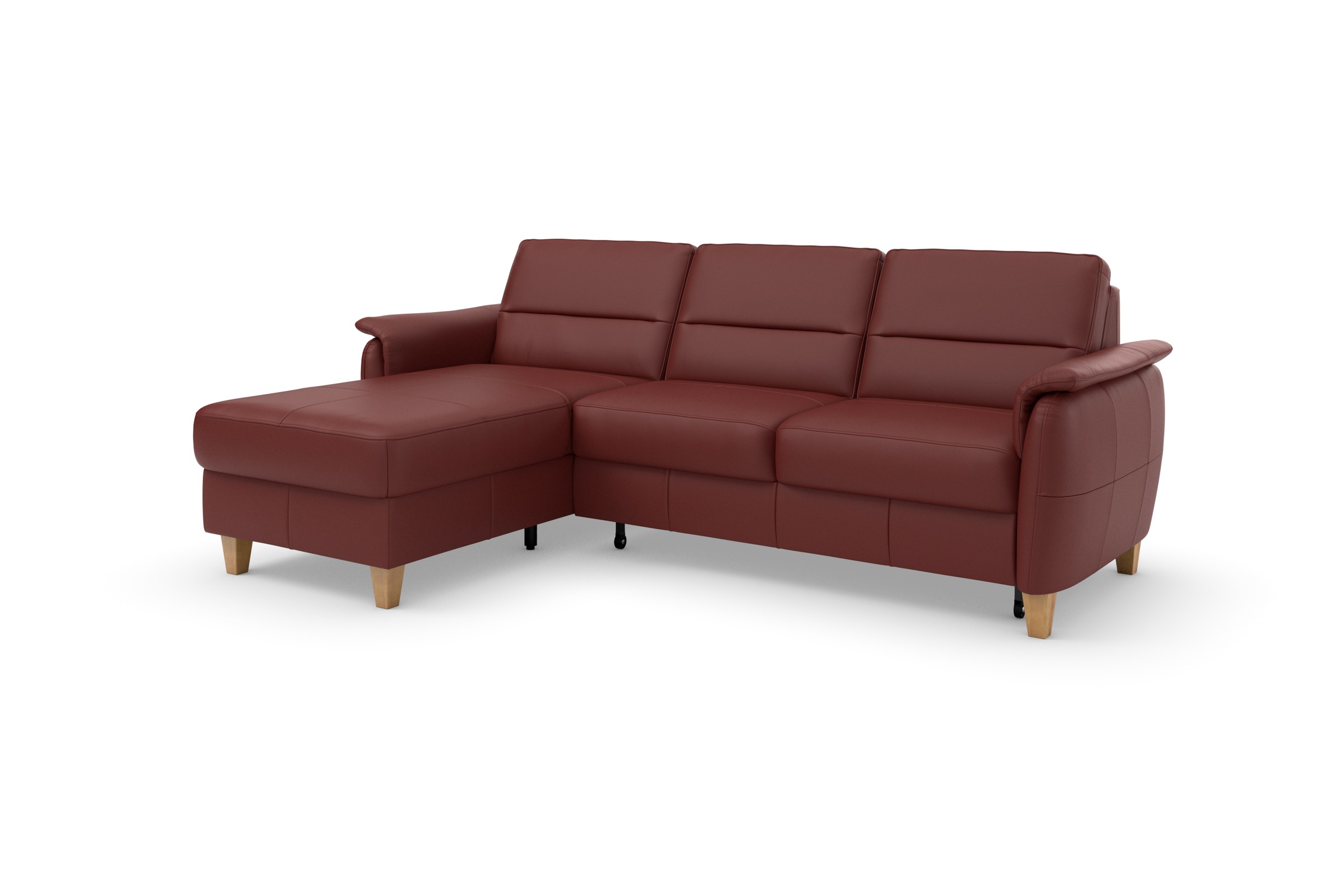 Home affaire Ecksofa »Palmera L-Form«, Federkern, wahlweise mit Bettfunktion und mit/ohne Bettkasten