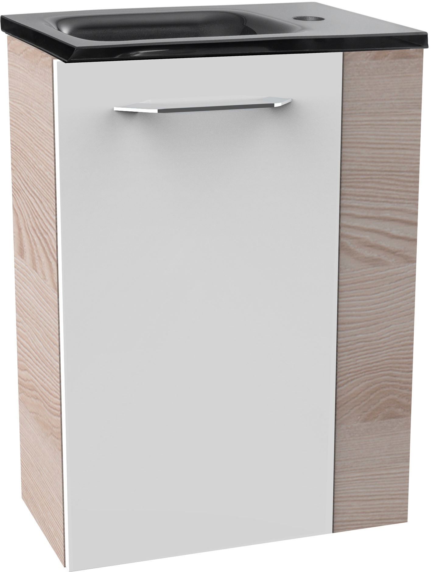 FACKELMANN Waschtisch "SBC" Set, bestehend aus Becken und Unterbau, Breite ca. 45 cm