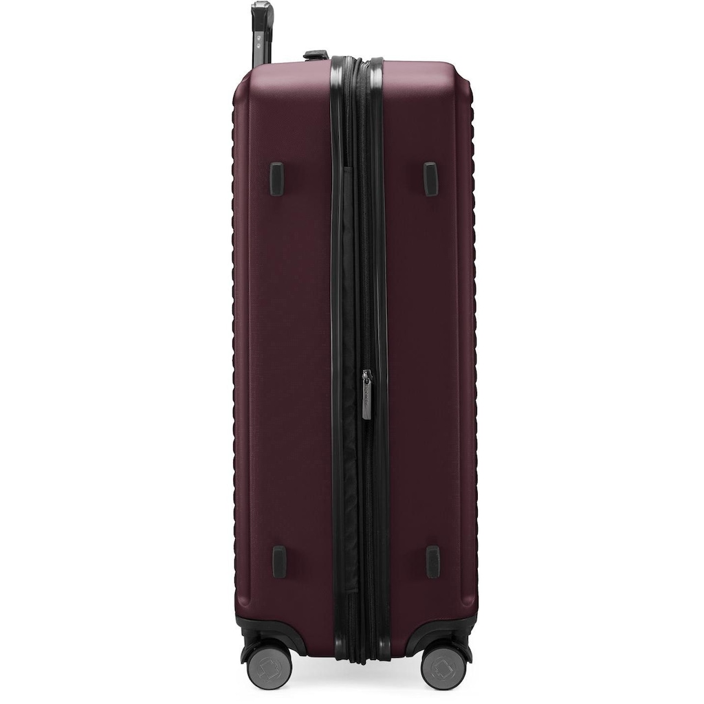 Hauptstadtkoffer Hartschalen-Trolley »Mitte, 77 cm, burgund«, 4 Rollen