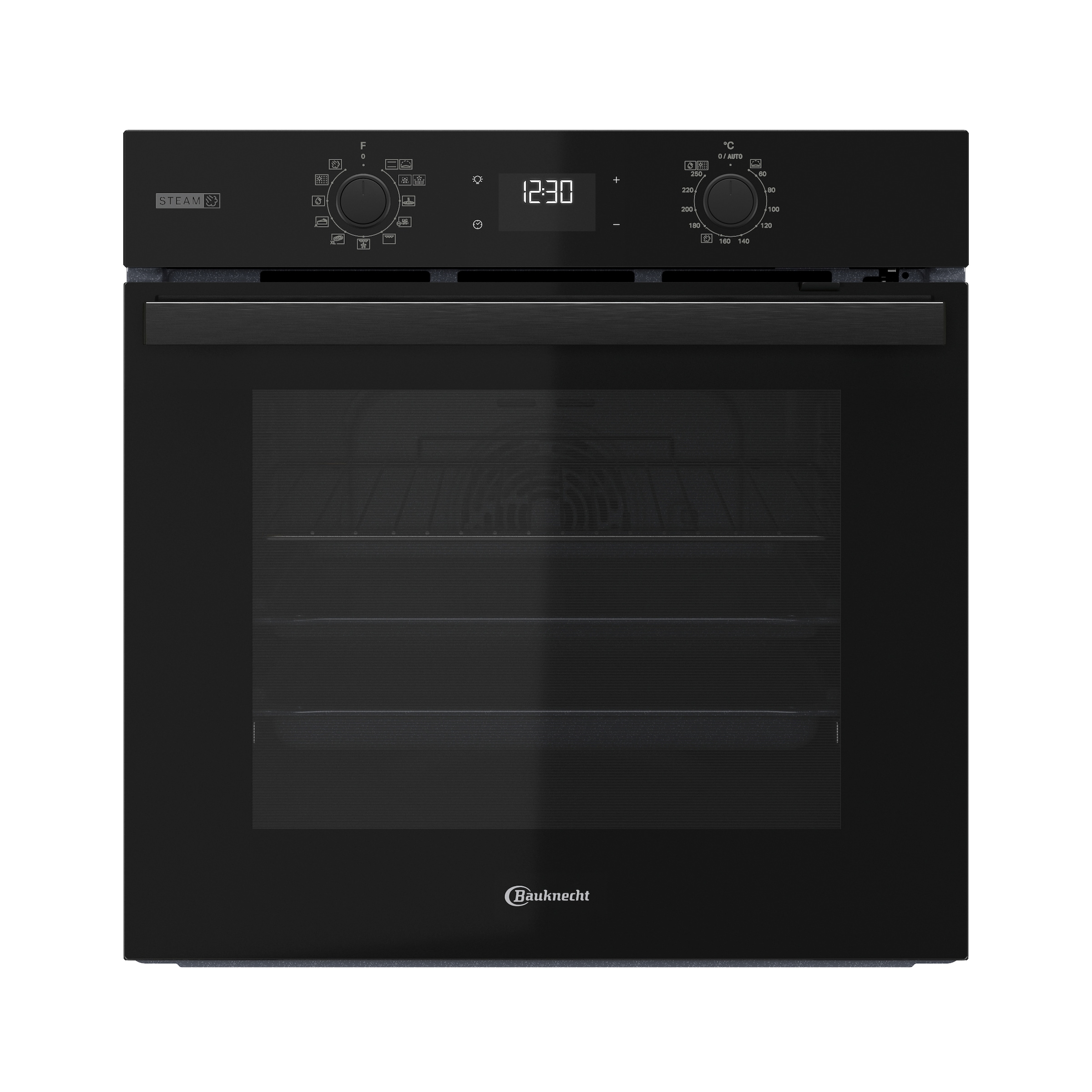 BAUKNECHT Backofen »BBA2S85PU1AK« mit 1-fach-Teleskopauszug mit Pyrolyse-Selbstreinigung AirFry-Funktion – die gesündere Alternative zur Fritteuse
