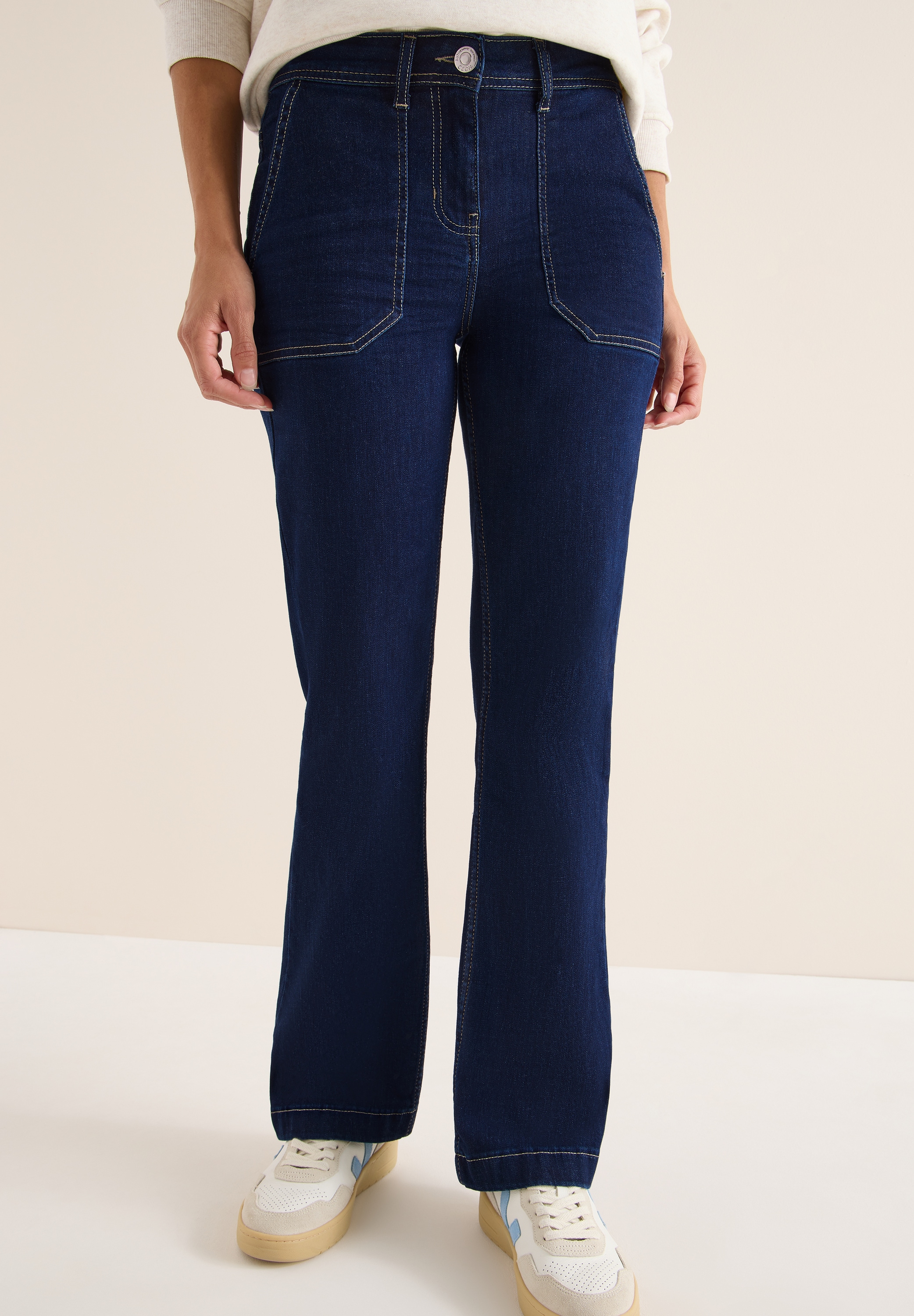 Cecil Bootcut-Jeans "Style Toronto" Slim Fit günstig online kaufen