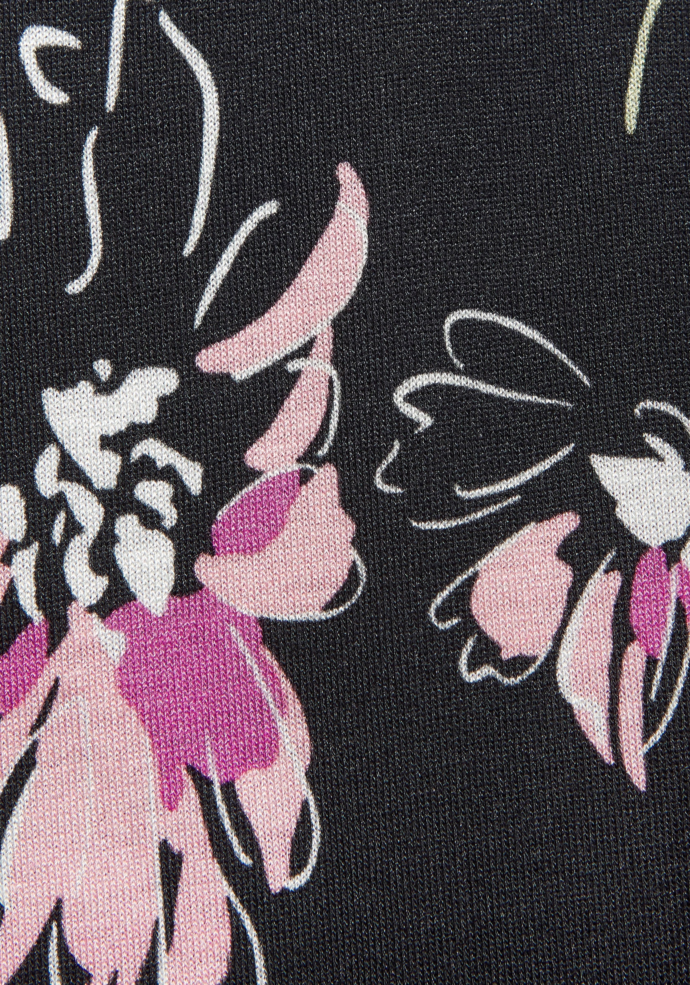 Vivance Rundhalsshirt, mit verspielten Volants aus weichem Jersey, sommerlich