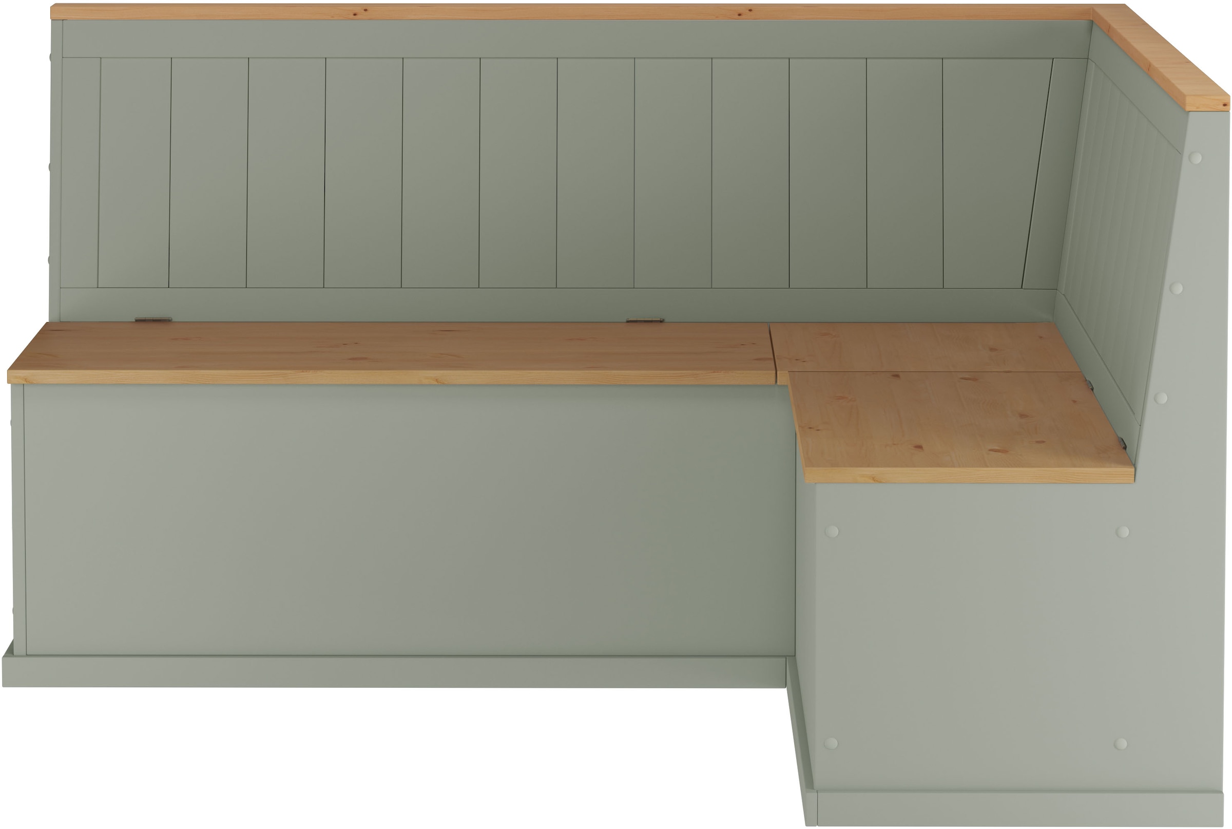 OTTO home Essgruppe »Sara« 2 tlg. Massivholz-Set, aus massiver Kiefer, mit Paneel-Rücken
