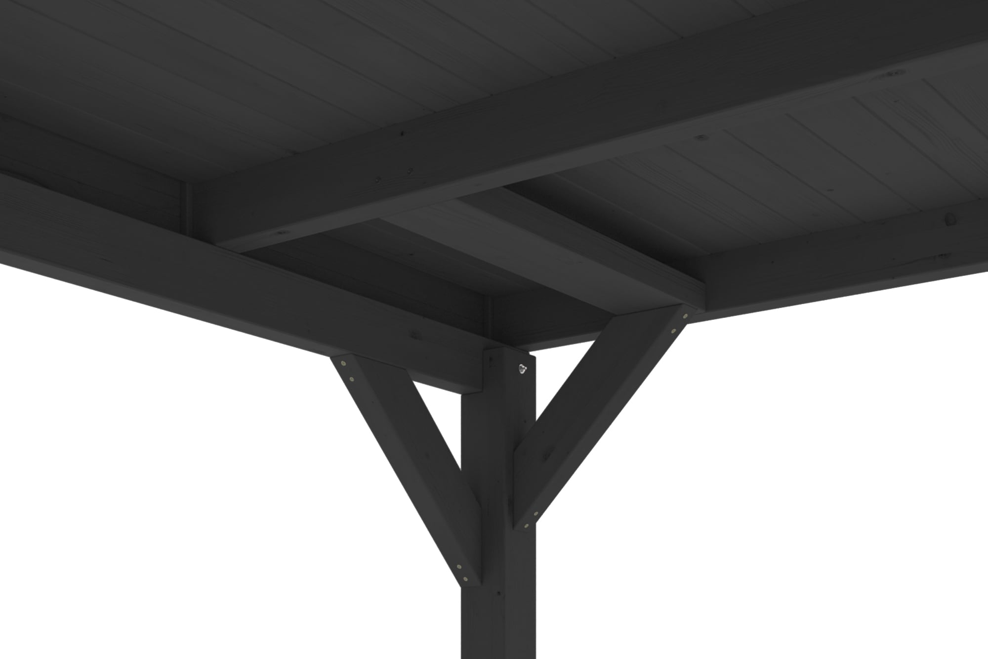 Skanholz Doppelcarport »Grunewald«, Holz, 590 cm, Anthrazit