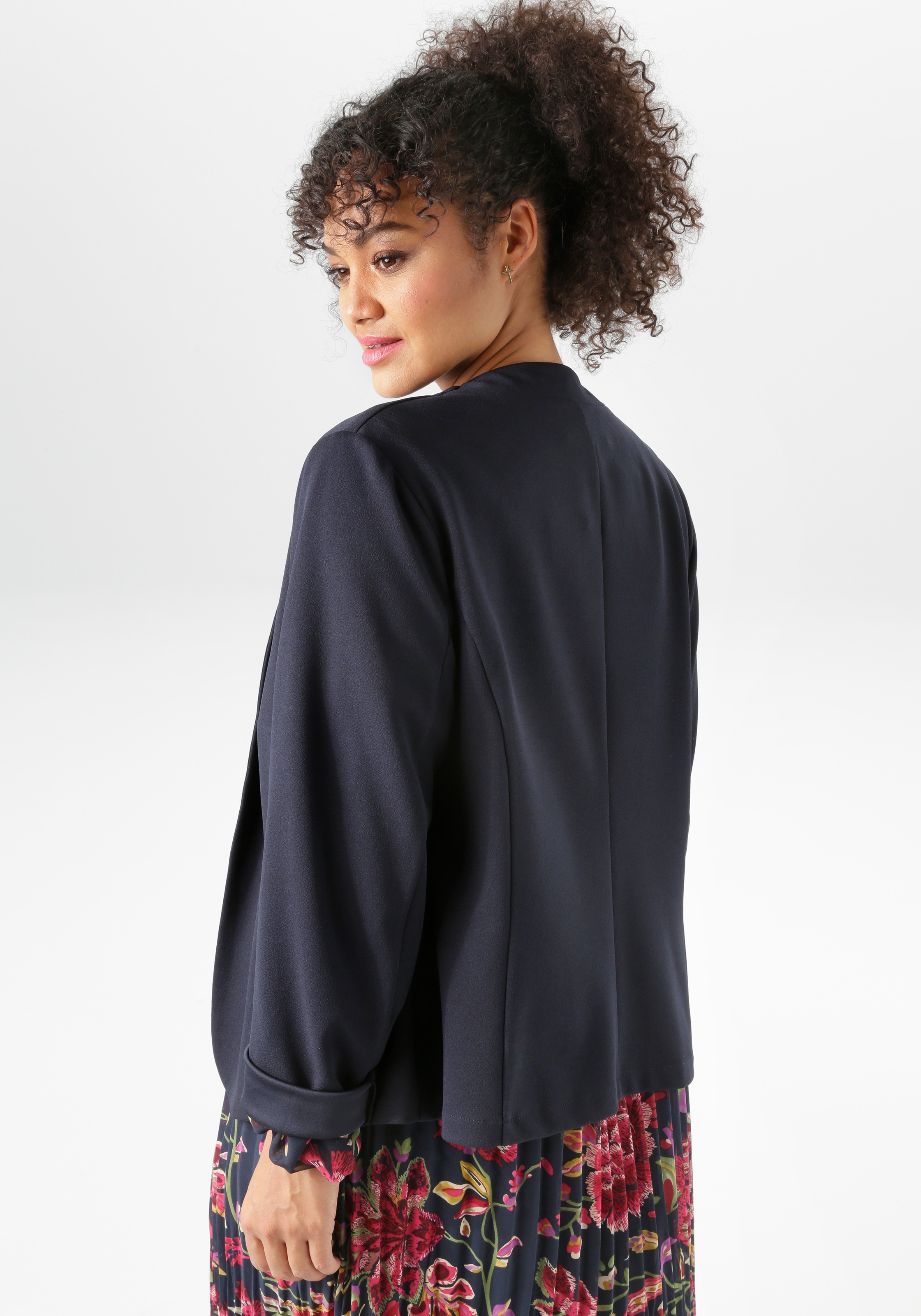 Thumbnail - Aniston PLUS Boleroblazer kurzer, verschlußloser Damen-Bolero