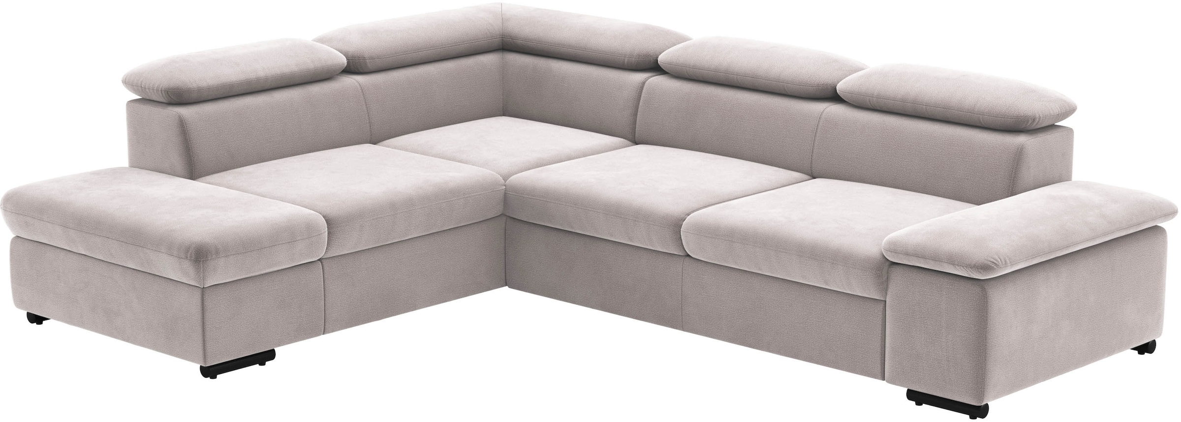 sit&more Ecksofa »Alcudia L-Form«, wahlweise mit Bettfunktion