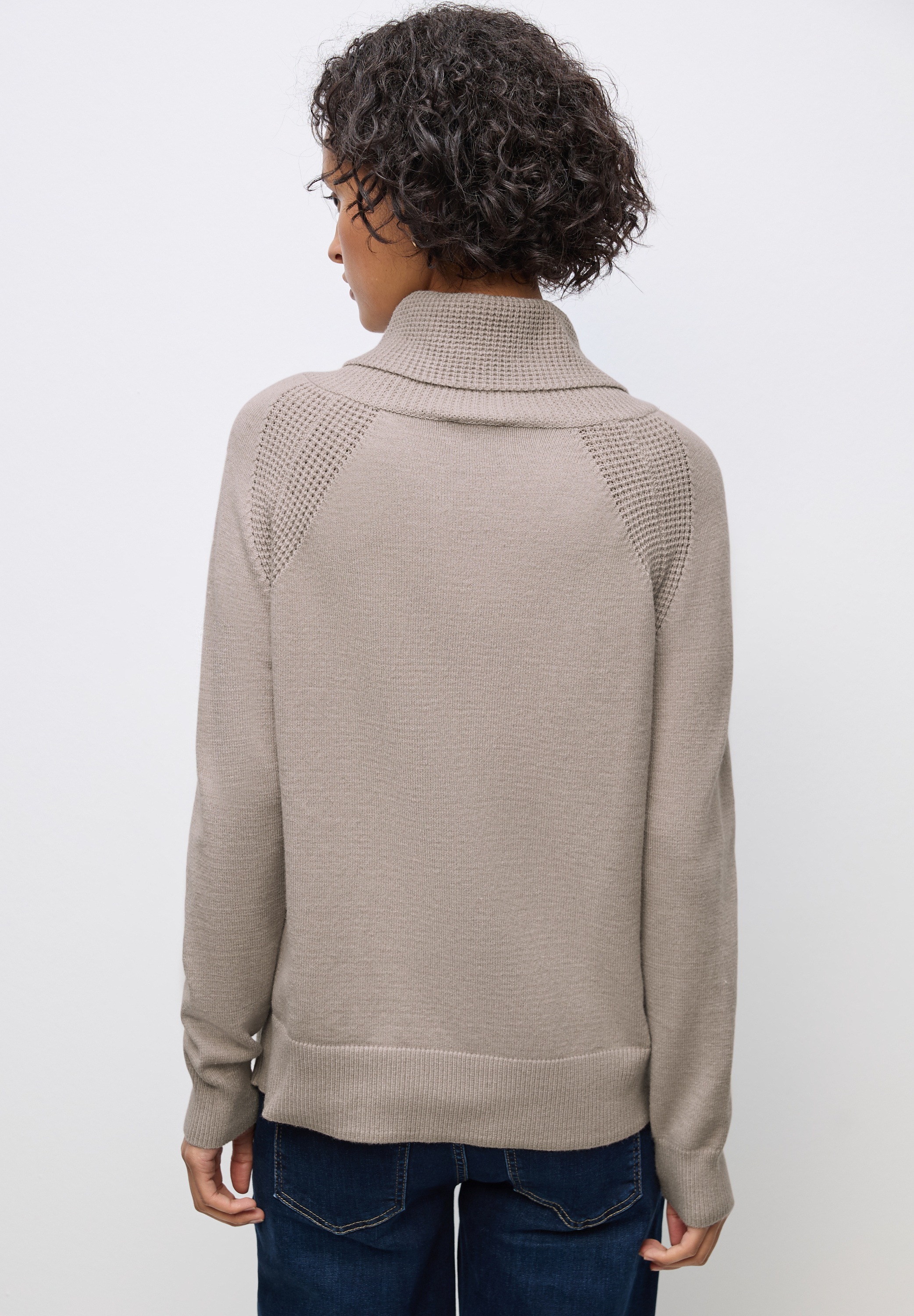 STREET ONE Rollkragenpullover, mit Stehkragen günstig online kaufen