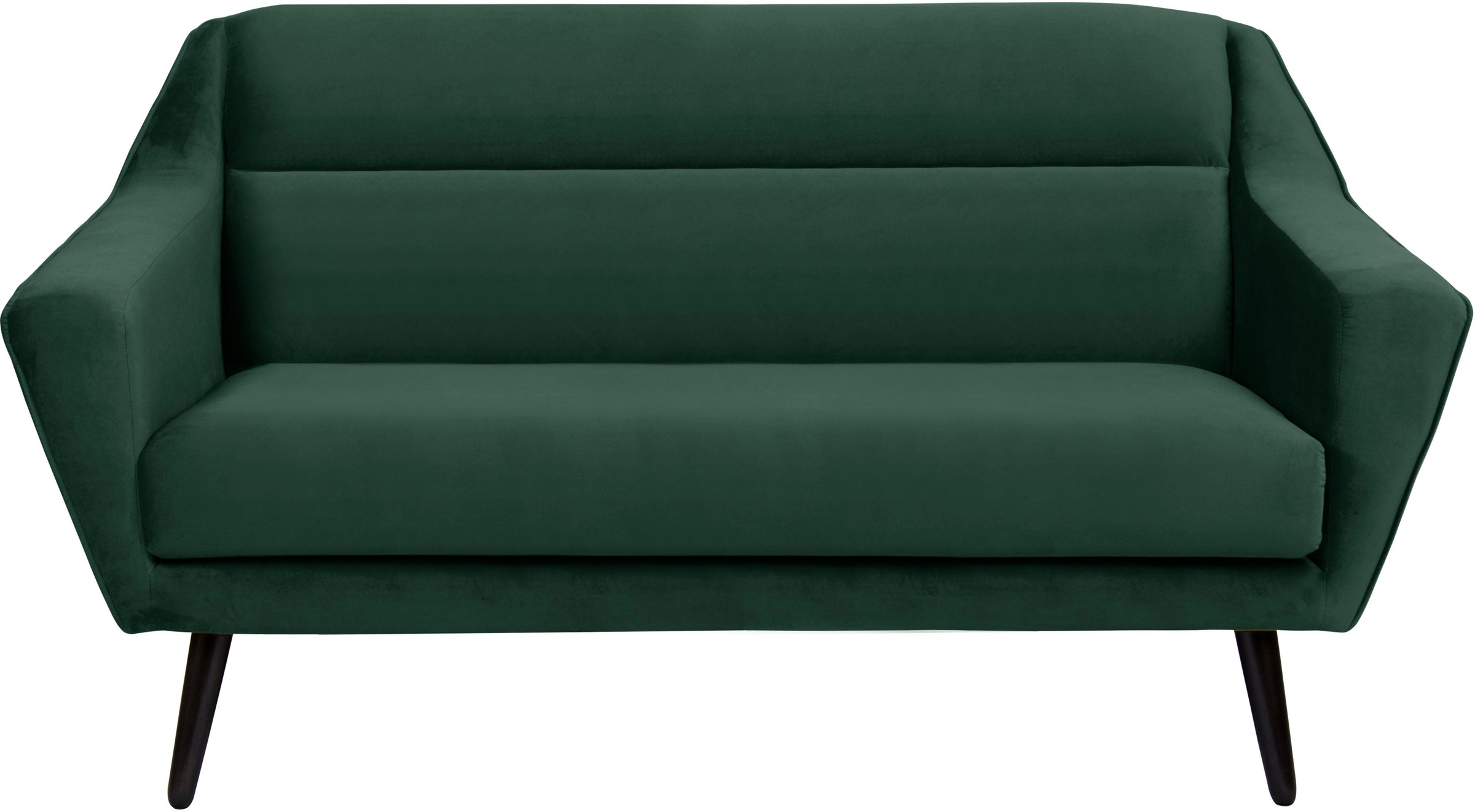 OTTO home 2-Sitzer "Bille" mit Naht im Rückenkissen und Eiche-Beinen, Desig günstig online kaufen