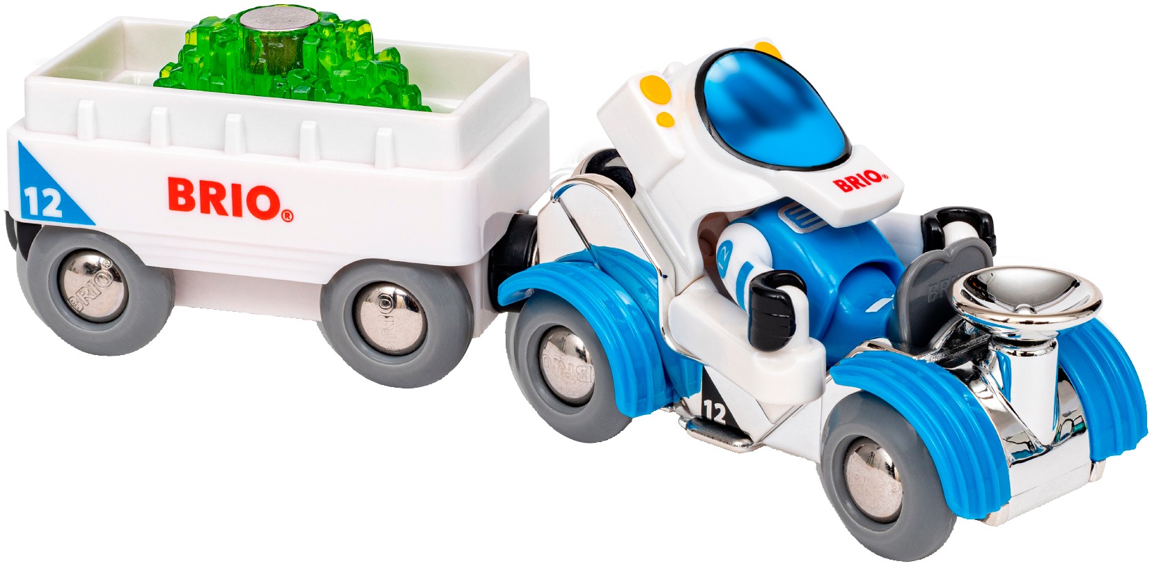 BRIO® Spielwelt »BRIO® WORLD, Weltraum Deluxe Zugset (36157)« mit Licht und Sound