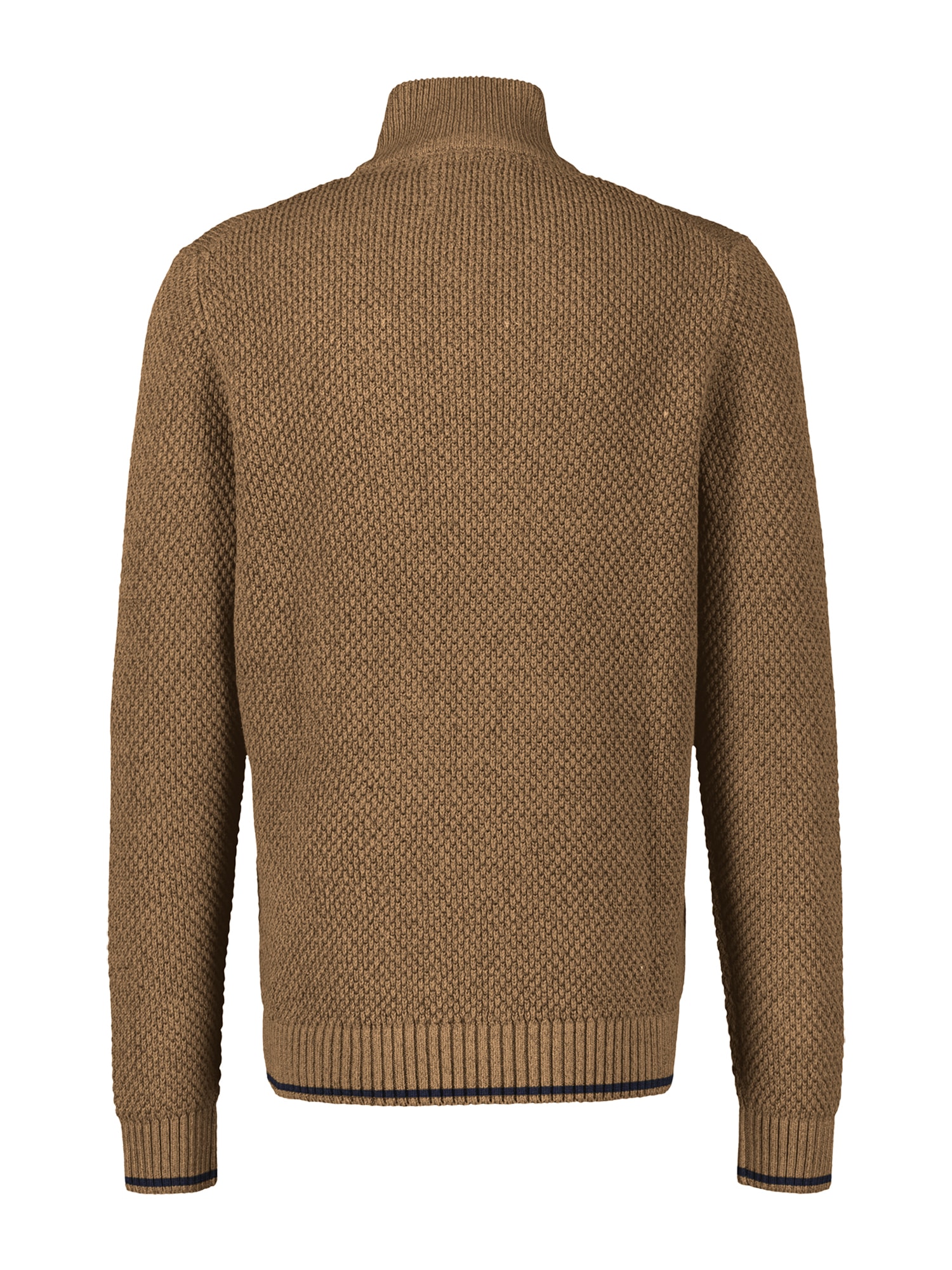 LERROS Strickpullover »LERROS Strickpullover mit Zopfmuster und Troyerkragen«