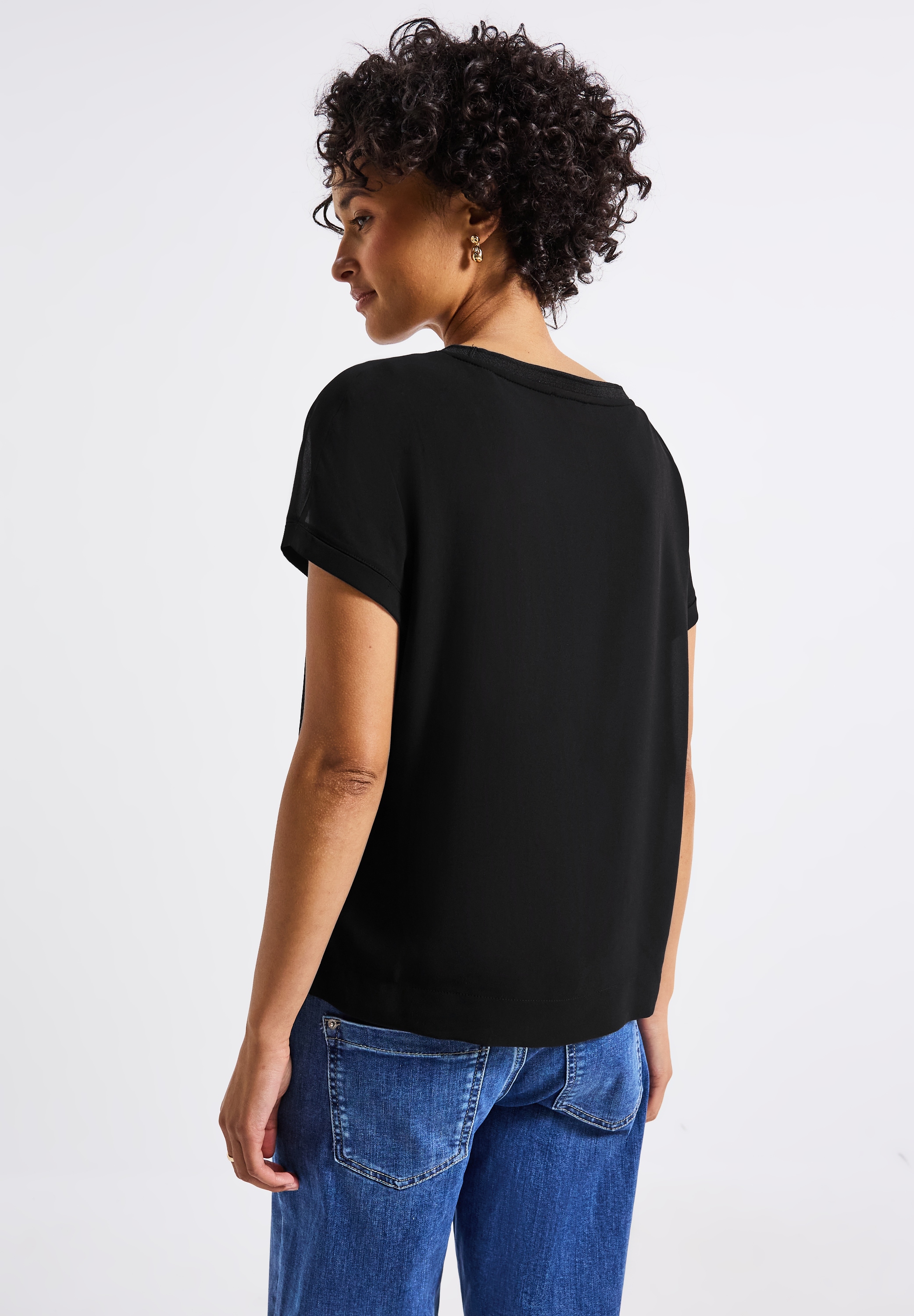 STREET ONE T-Shirt, aus softer Viskose