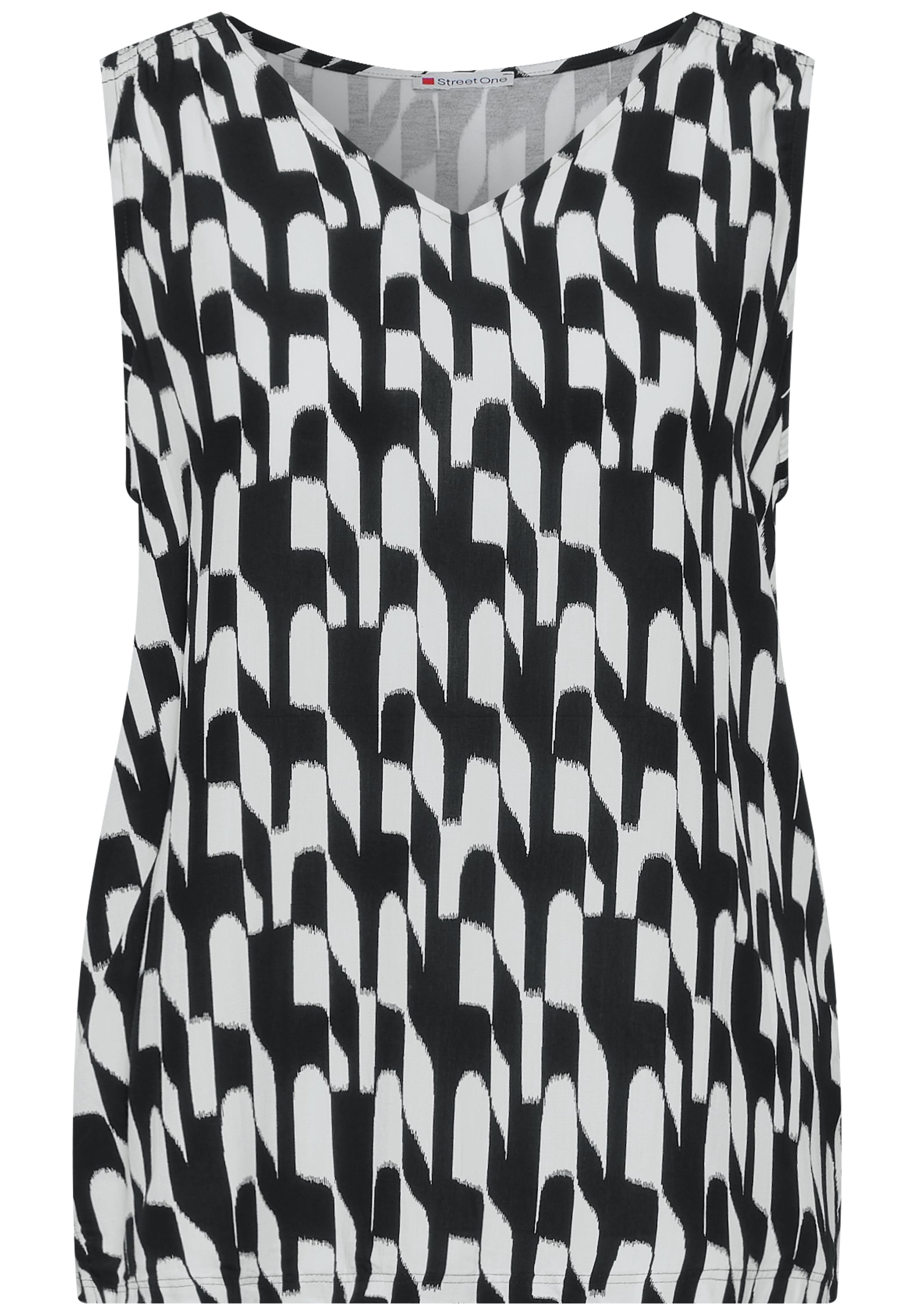 STREET ONE T-Shirt, mit V-Ausschnitt