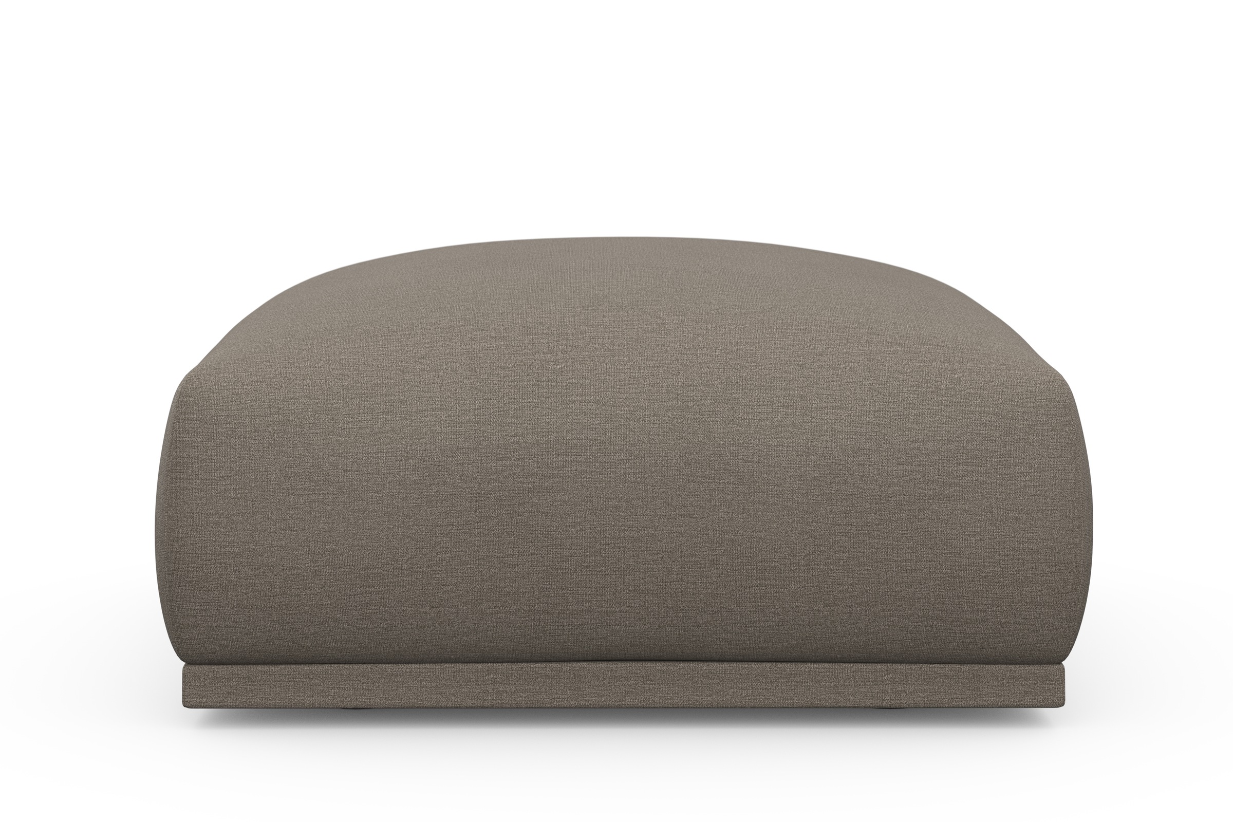 Thumbnail - TRENDMANUFAKTUR Hocker "Braga, mit hochwertigem Kaltschaum, quadratisch, in Cord erhältlich" 1 Stk. tlg. moderner Polste...