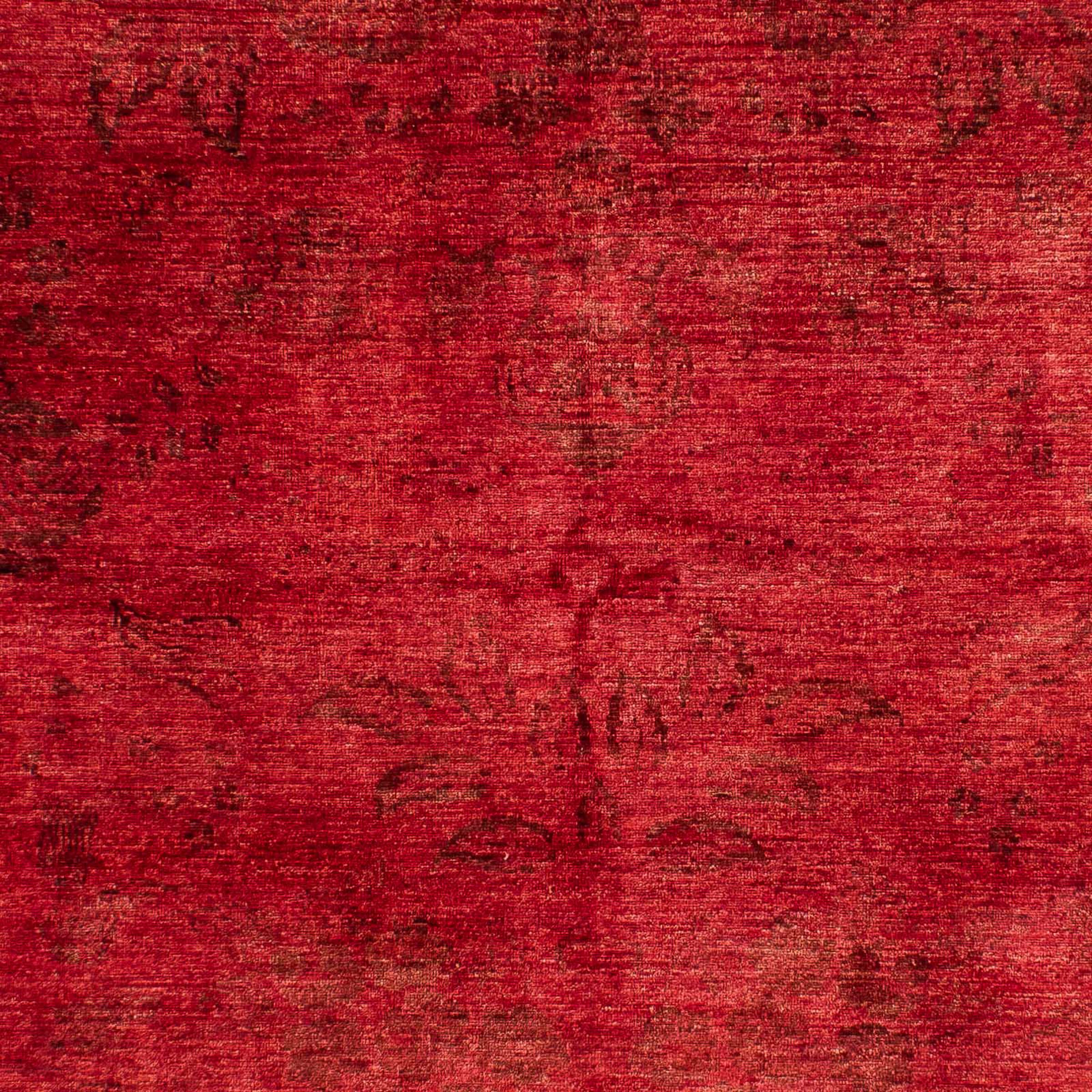morgenland Orientteppich »Ziegler - 236 x 169 cm - dunkelrot«, rechteckig, Wohnzimmer, Handgeknüpft, Einzelstück mit Zertifikat