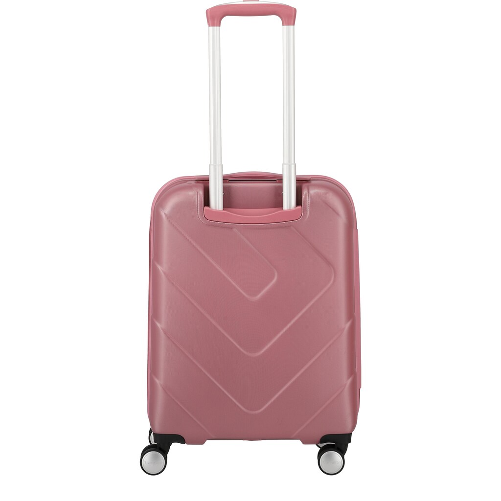 travelite Hartschalen-Trolley »Kalisto, 55 cm, rose«, 4 Rollen