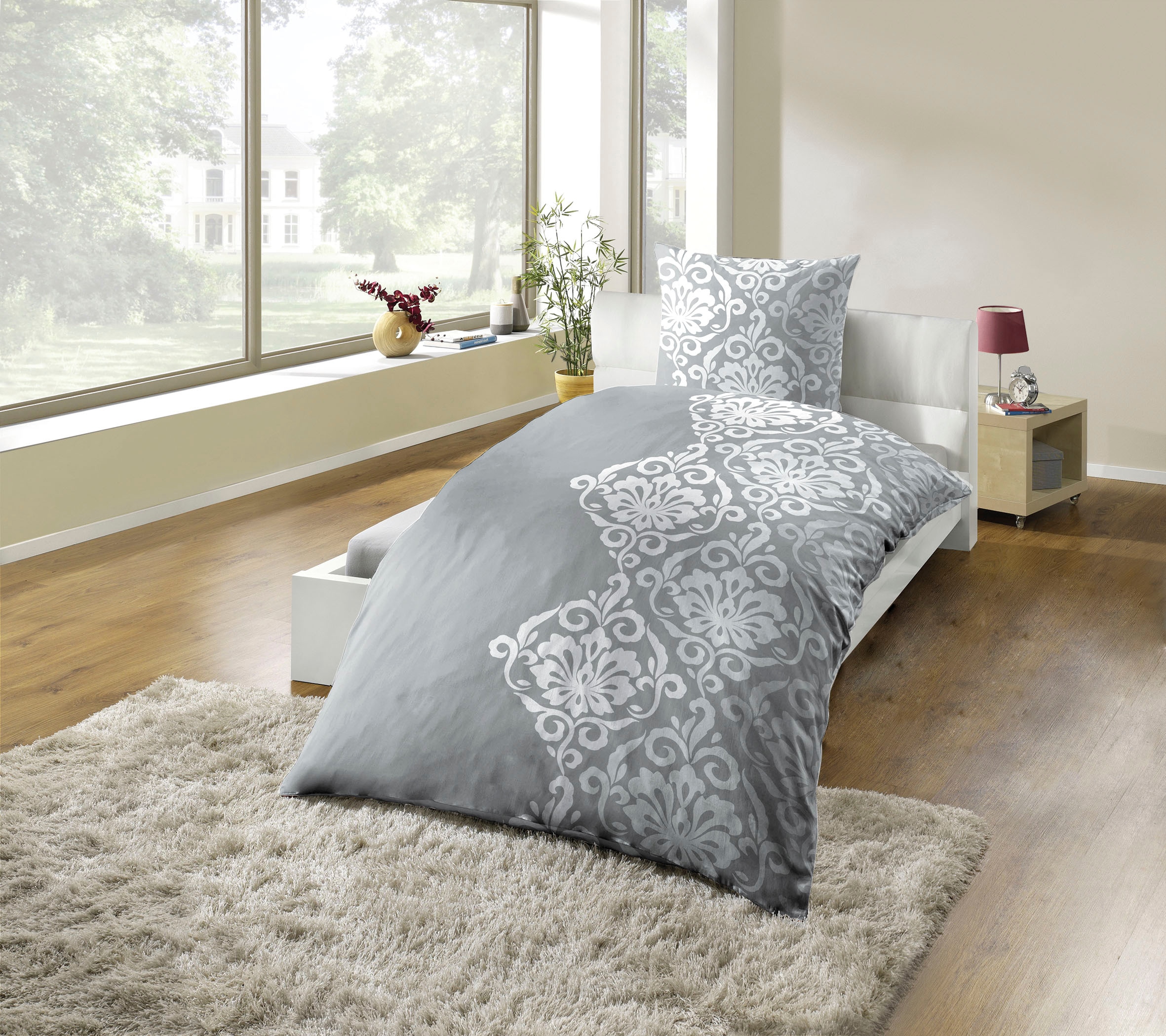 KiNZLER Bettwäsche "Polycotton Flanell Bettwäsche" 2 Stk. tlg. besonders we günstig online kaufen