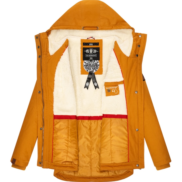 Marikoo Winterjacke »Bikoo«, mit Kapuze, sportliche Damen Outdoor  Baumwolljacke mit Kapuze online kaufen | BAUR