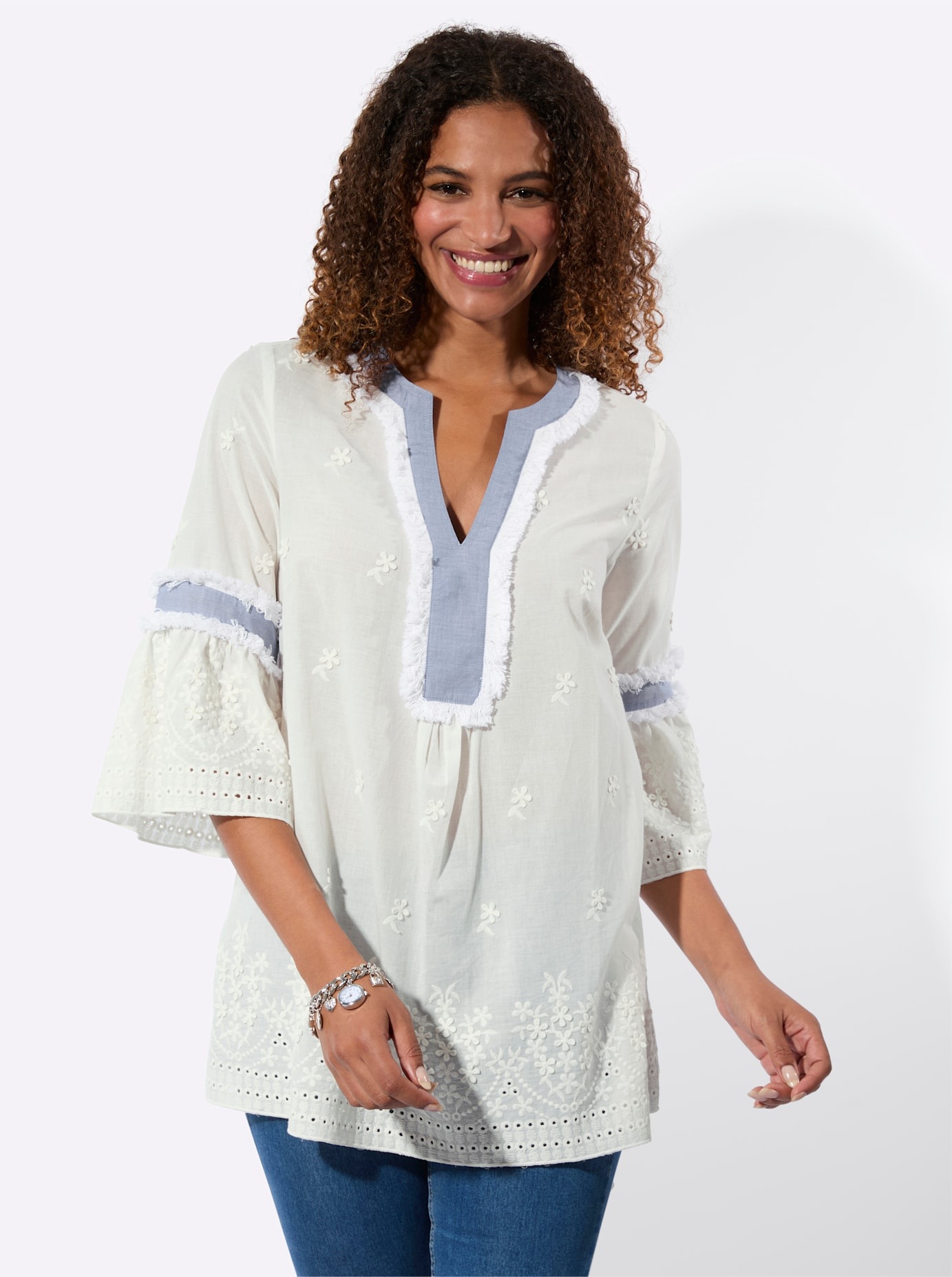 Inspirationen Longbluse günstig online kaufen