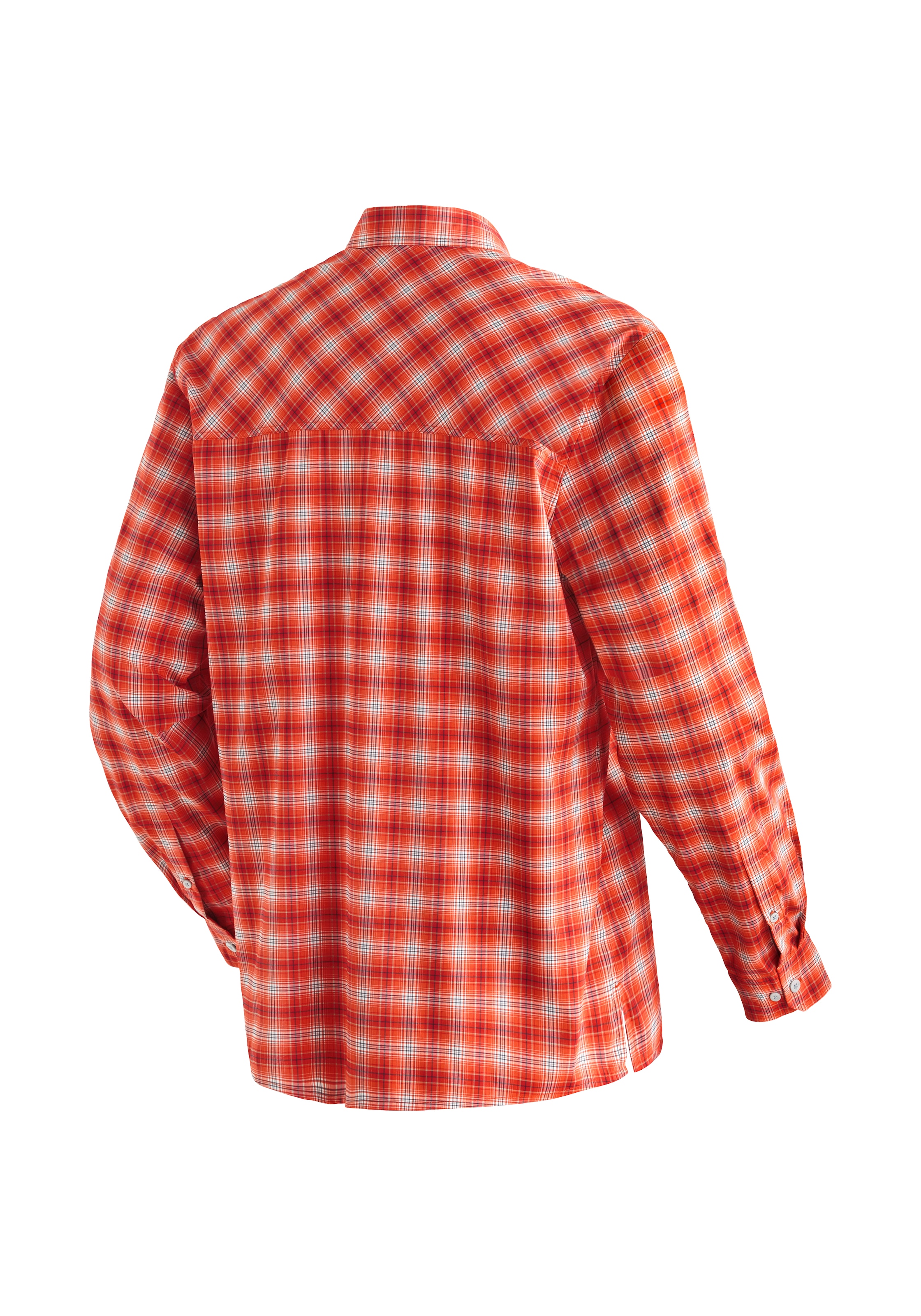 Maier Sports Outdoorhemd »Kasen L/S M«, Herren Hemd, langarm Karohemd für Outdoor und Freizeit