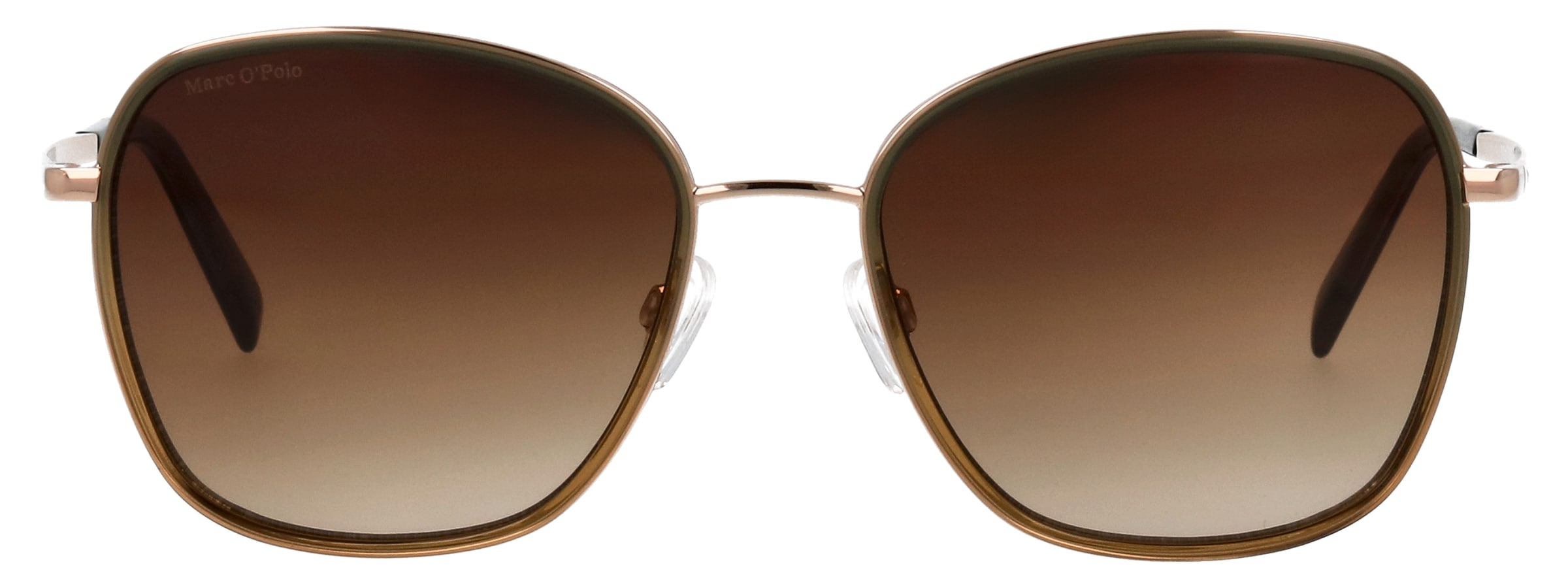 Marc O'Polo Sonnenbrille »Modell 508000« Form Butterfly, Logoschriftzug auf Bügel, Kombifassung