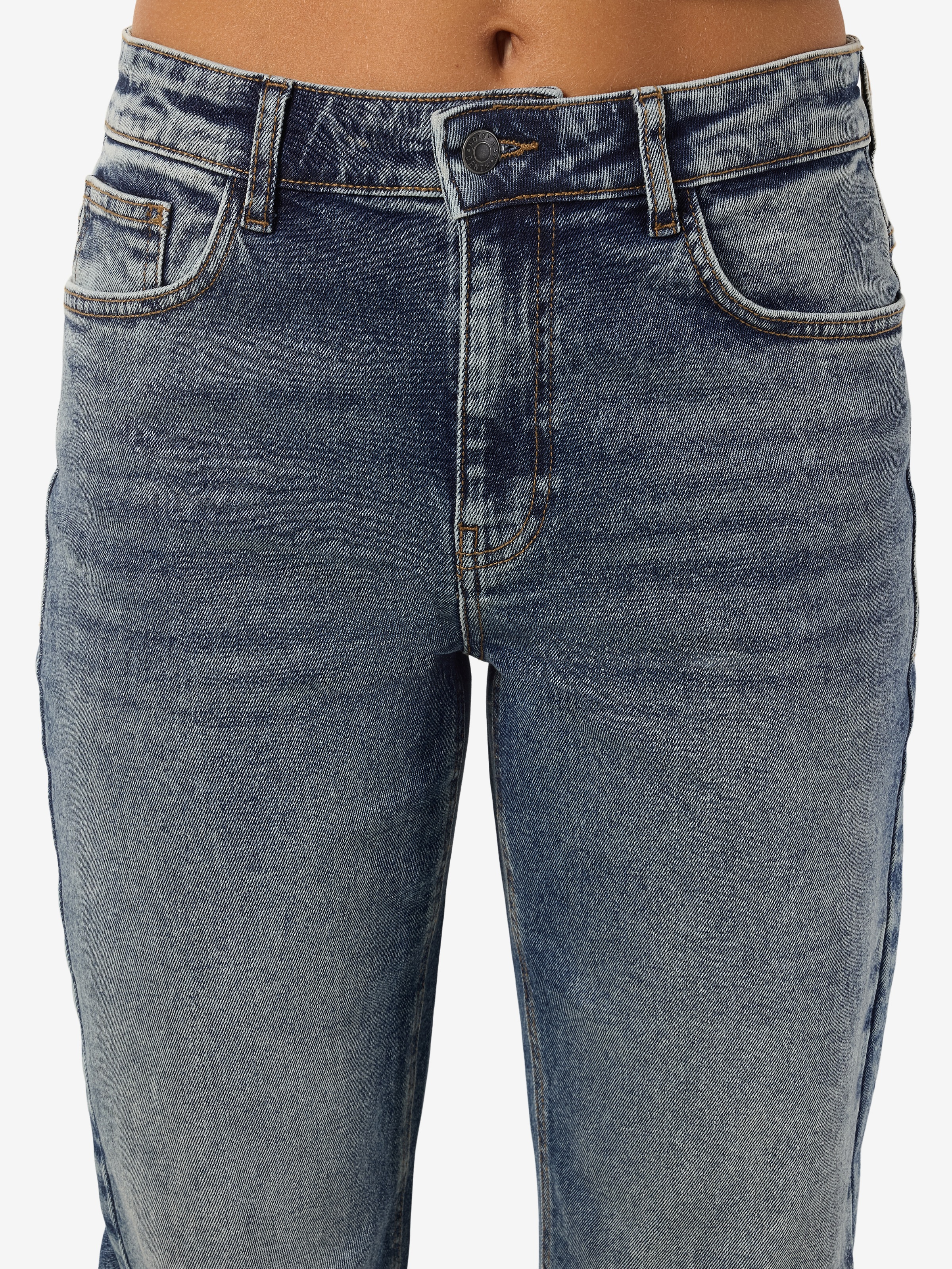 Noisy may Destroyed-Jeans "NMMONICA HW STRAIGHT JEAN AZ221DB NOOS" günstig online kaufen