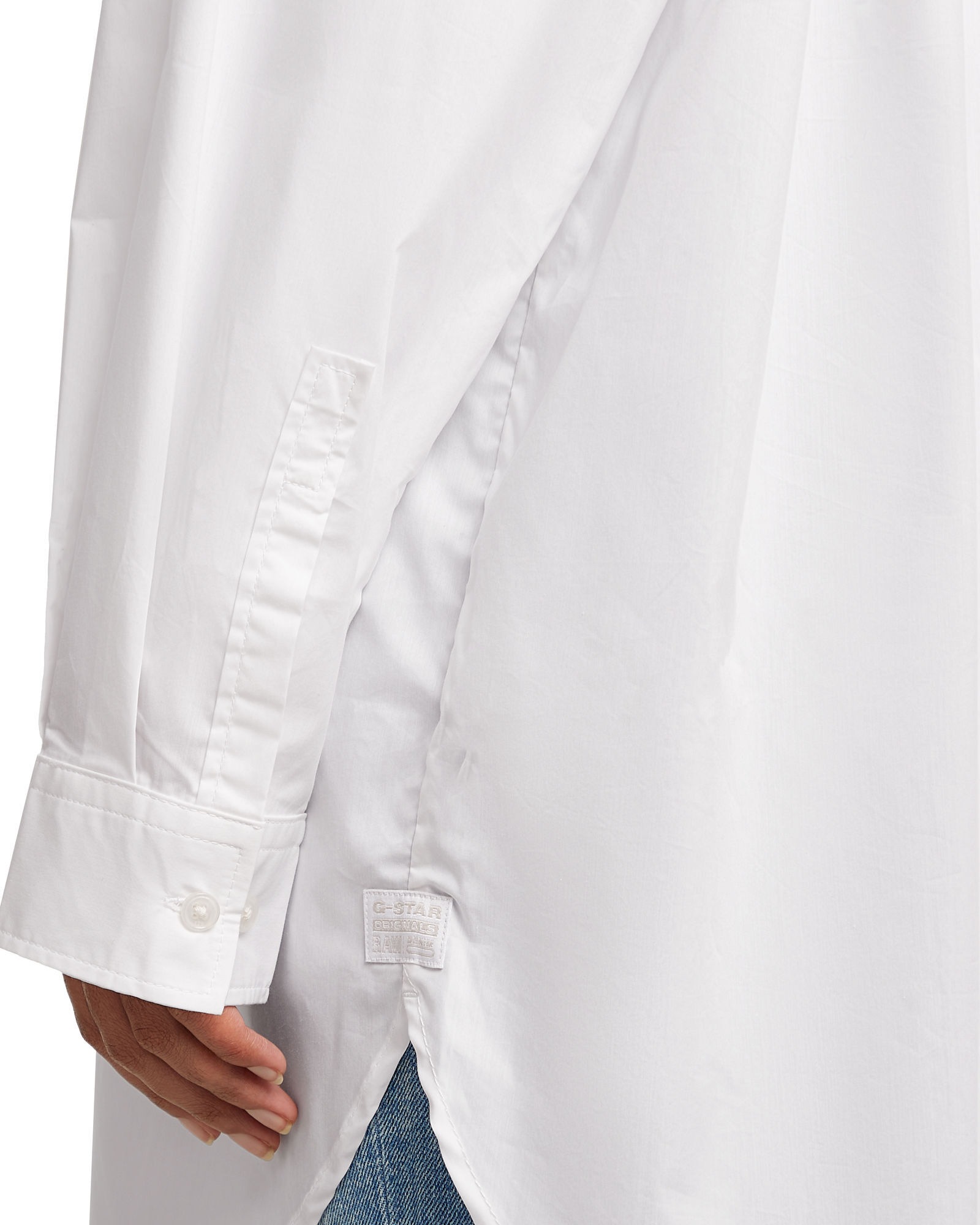 G-STAR Langarmshirt »Oversized Boyfriend Hemd«