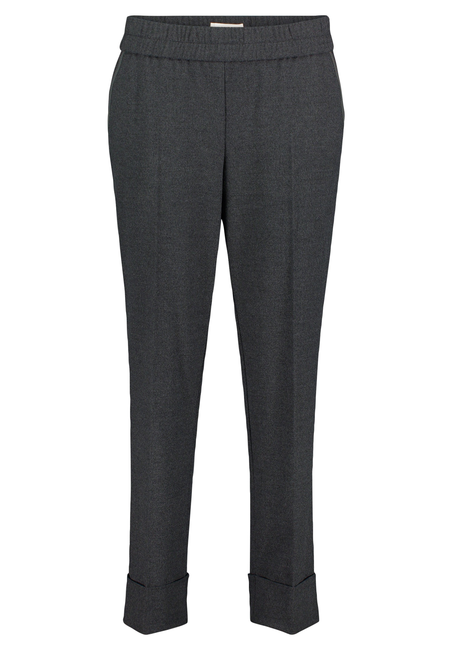 Cartoon Schlupfhose "Damen mit Bügelfalte" Aufgesteppte Bänder günstig online kaufen