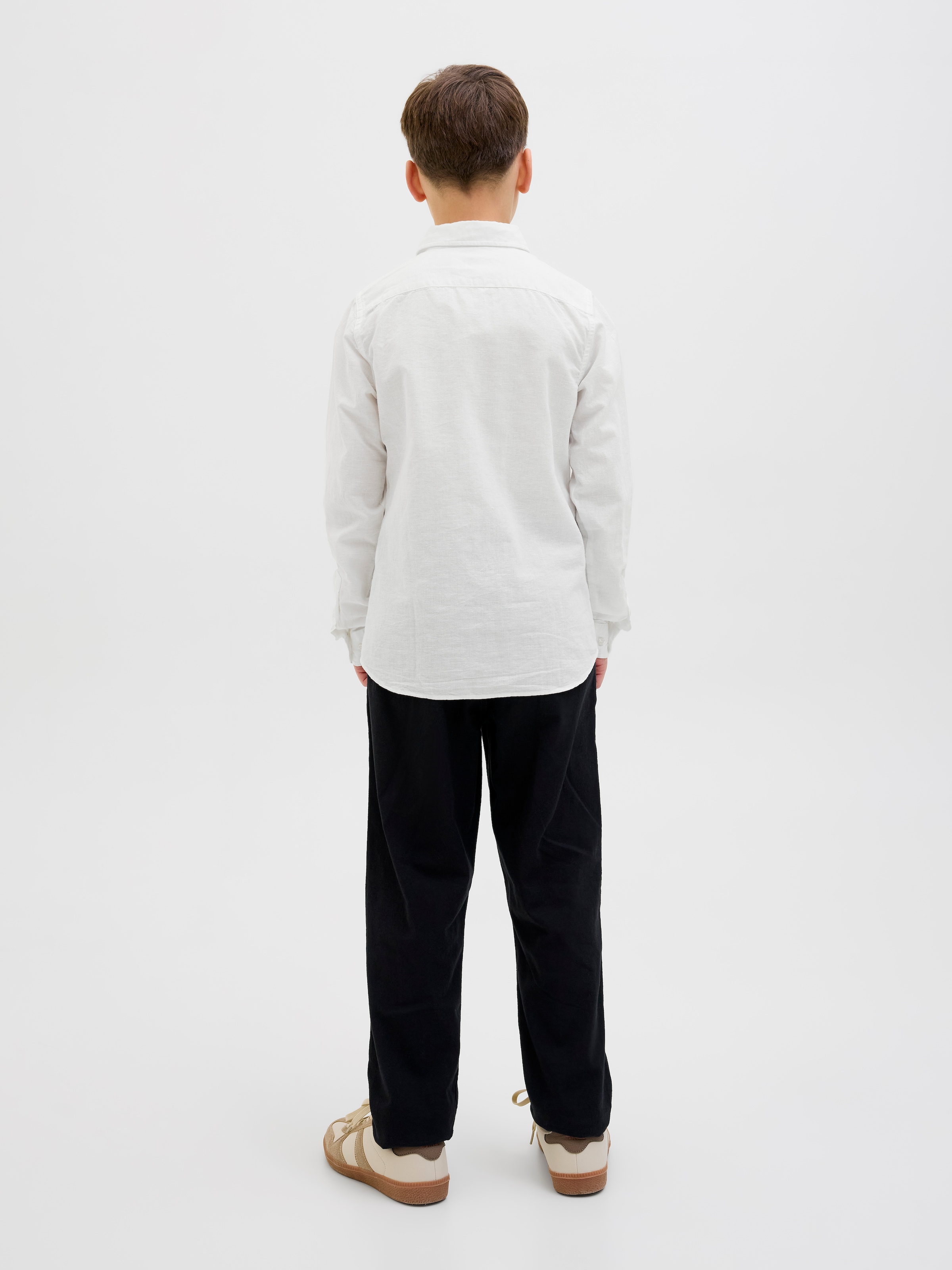 Jack & Jones Junior Langarmhemd »JJEBREEZE SHIRT LS SN JNR«