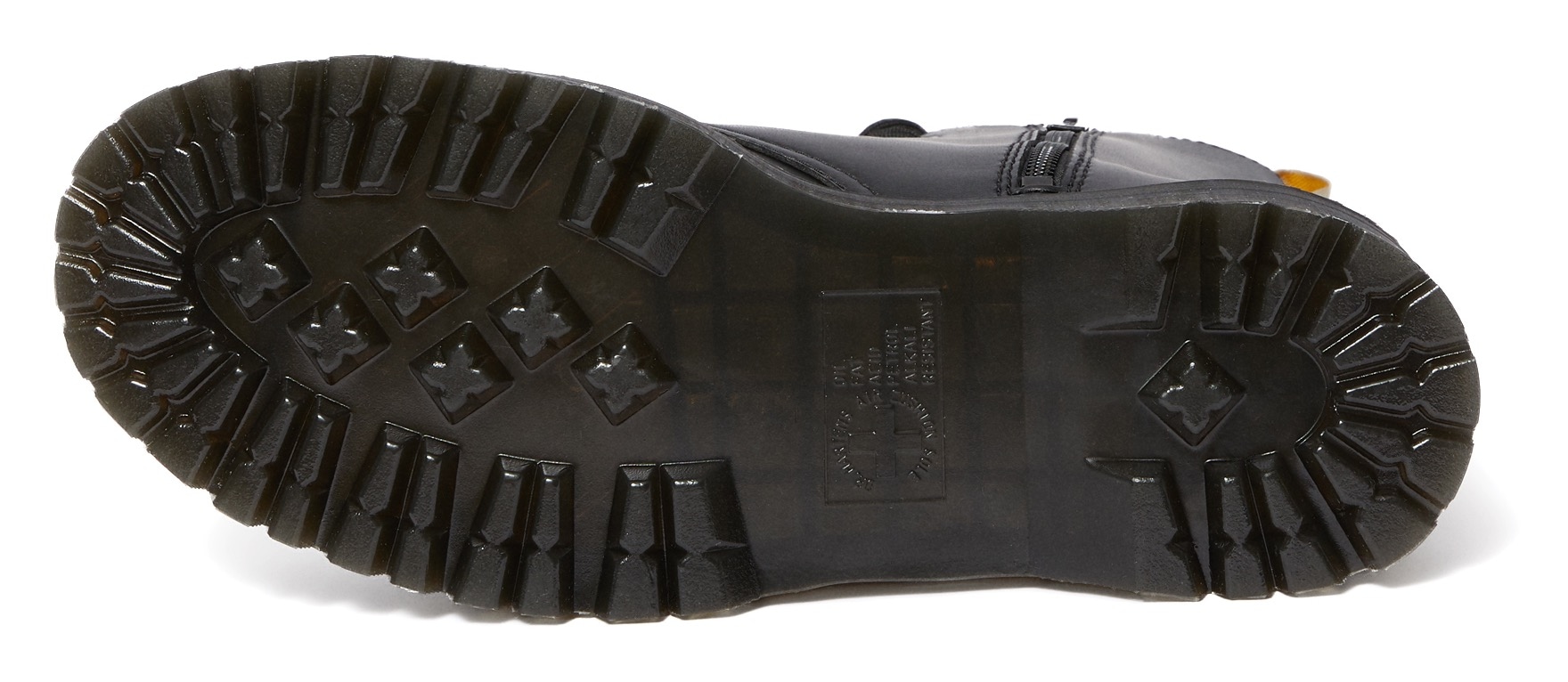 DR. MARTENS Schnürboots »1460 Jadon 2 Felix Rub Off Vegan«, Plateaustiefel, Chunky Boots mit Innenreißverschluss