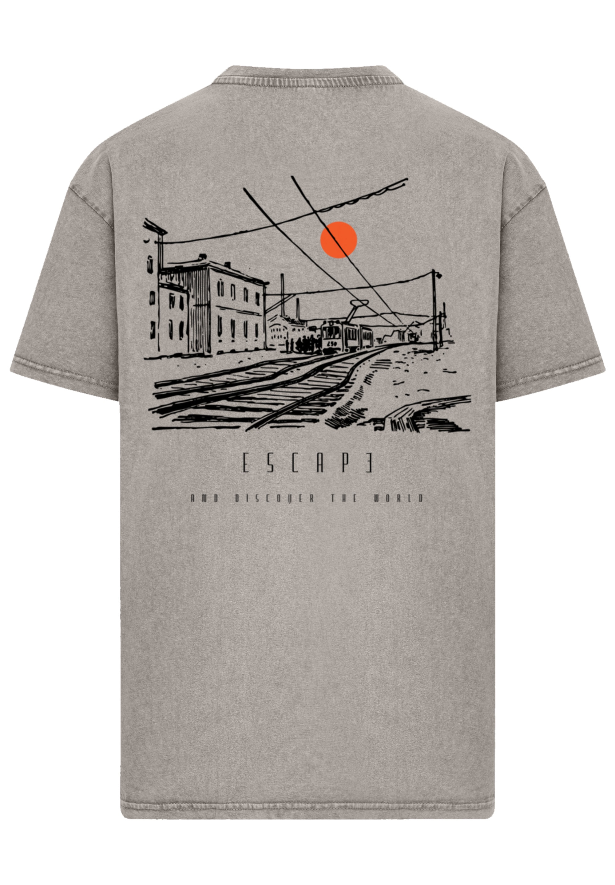 F4NT4STIC T-Shirt »Oversize Escape Discover the World Town«, Premium Qualität, ESCAPE Collection