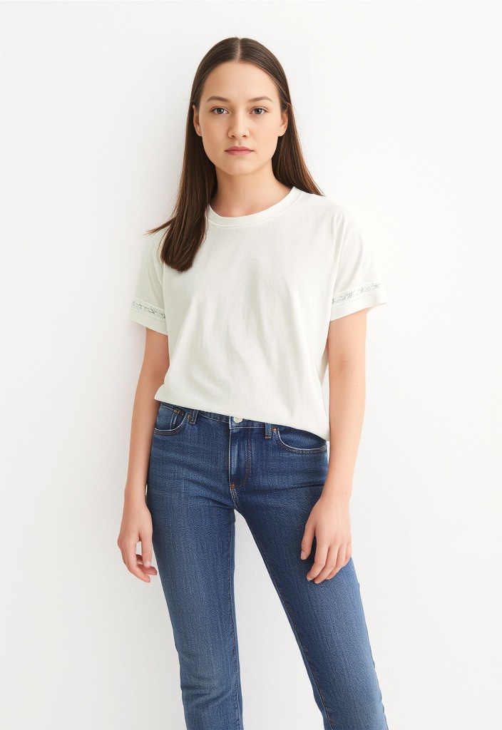 Vero Moda Kurzarmshirt "VMSAVANNAH FRANCIS SS TOP BOX JRS SPE GA" günstig online kaufen