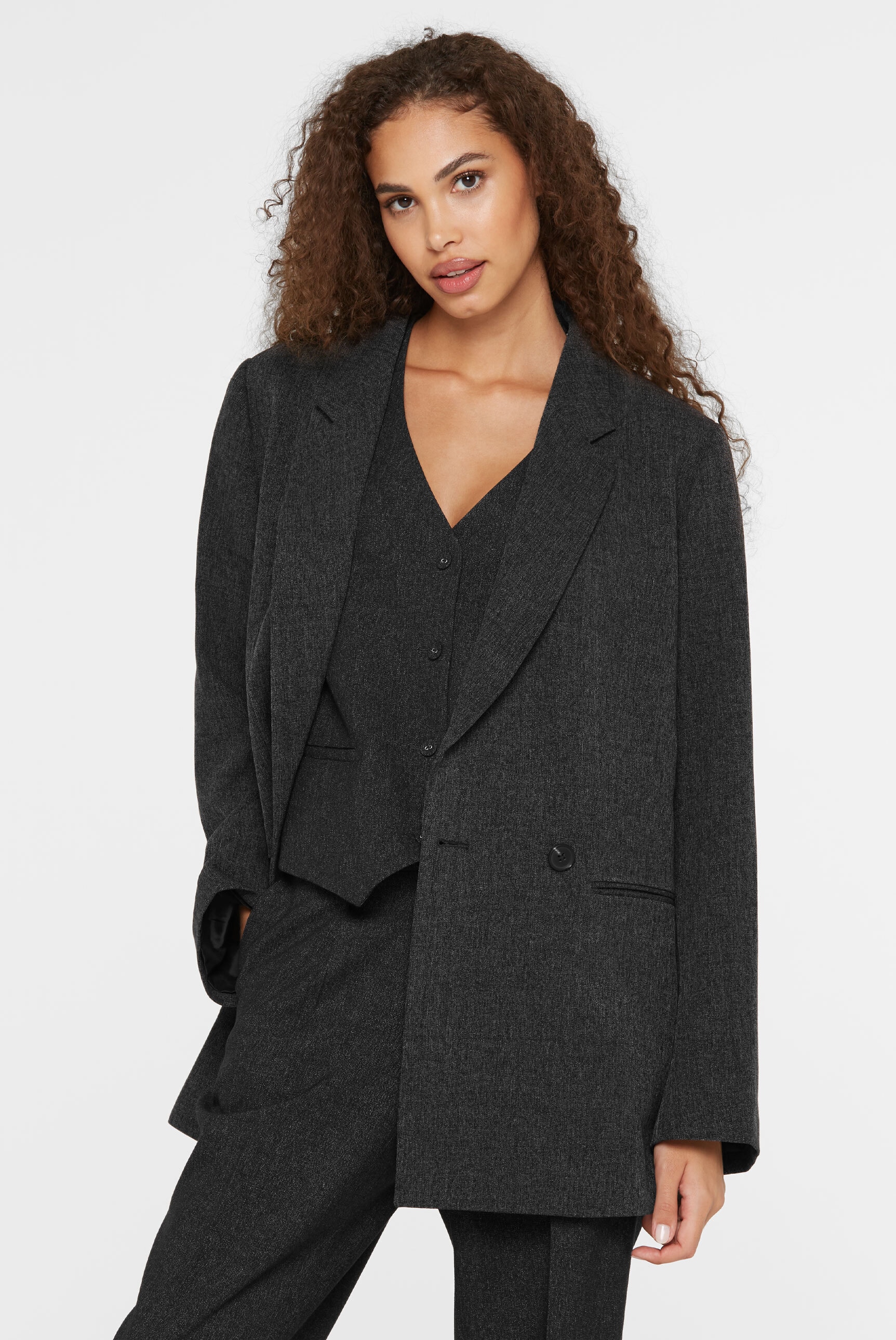 SENSES.THE LABEL Sweatblazer, mit Reverskragen günstig online kaufen