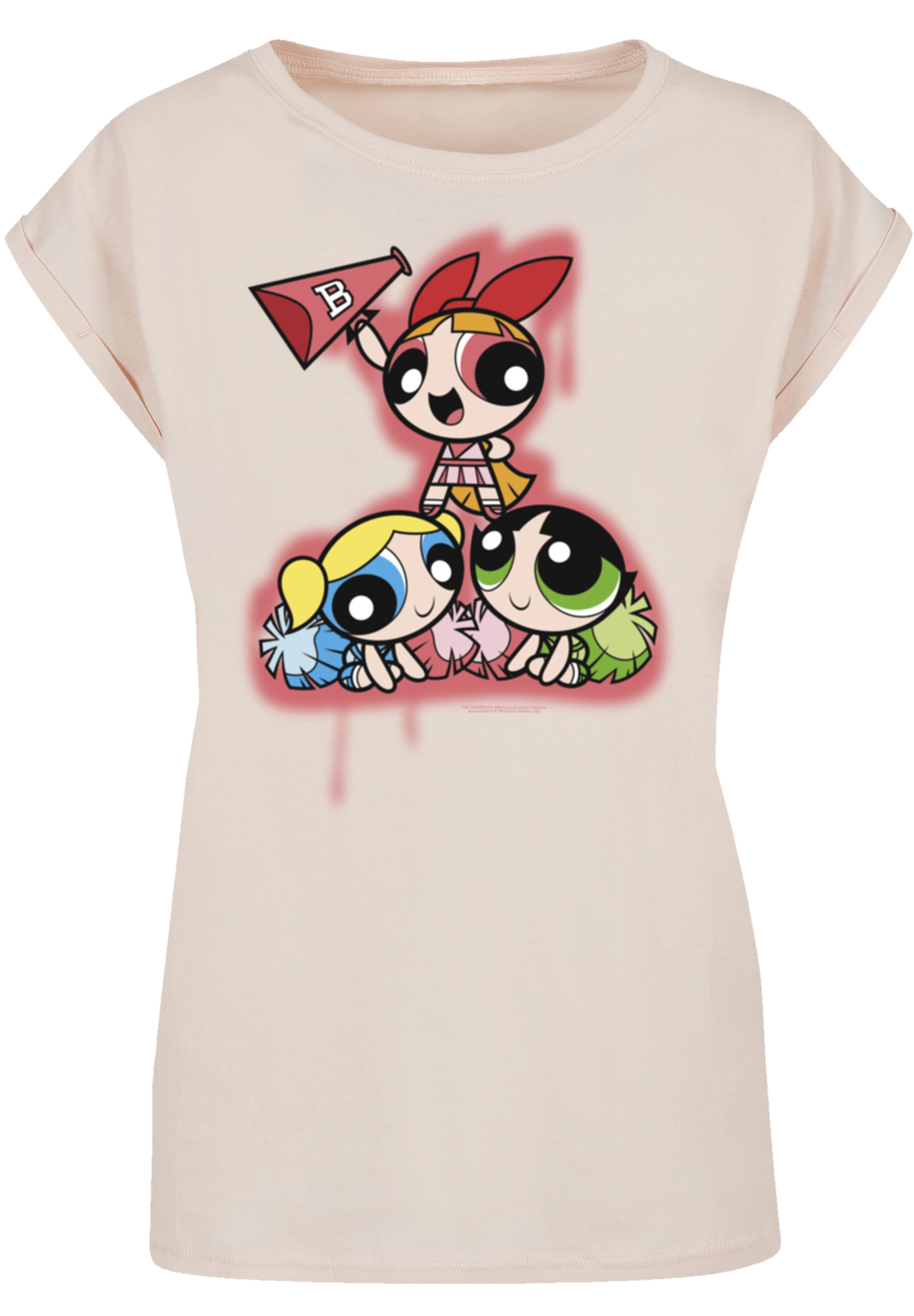 F4NT4STIC T-Shirt »Powerpuff Girls Cheerleaders«, Premium Qualität