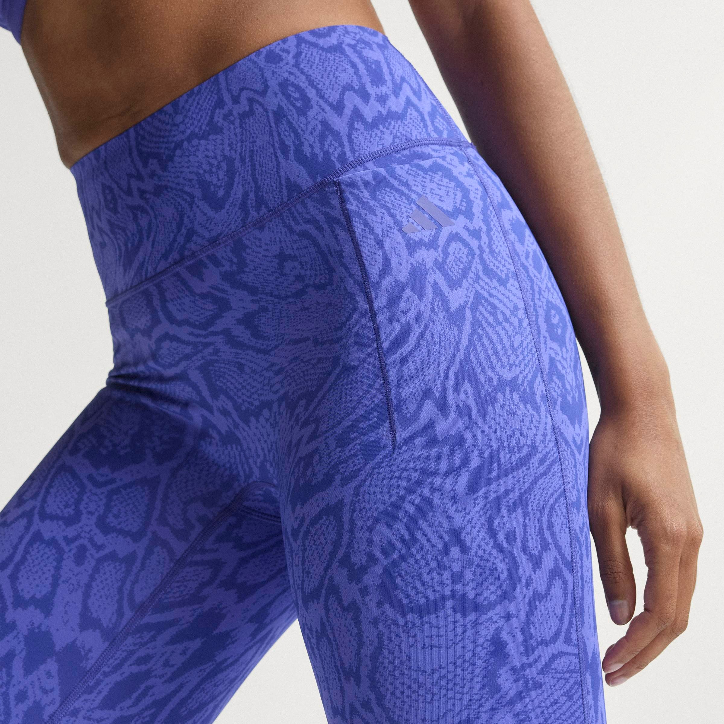 adidas Performance Trainingstights »OPTIME PRIMELIFT 7/8-LEGGINGS, SCHLANGENPRINT«