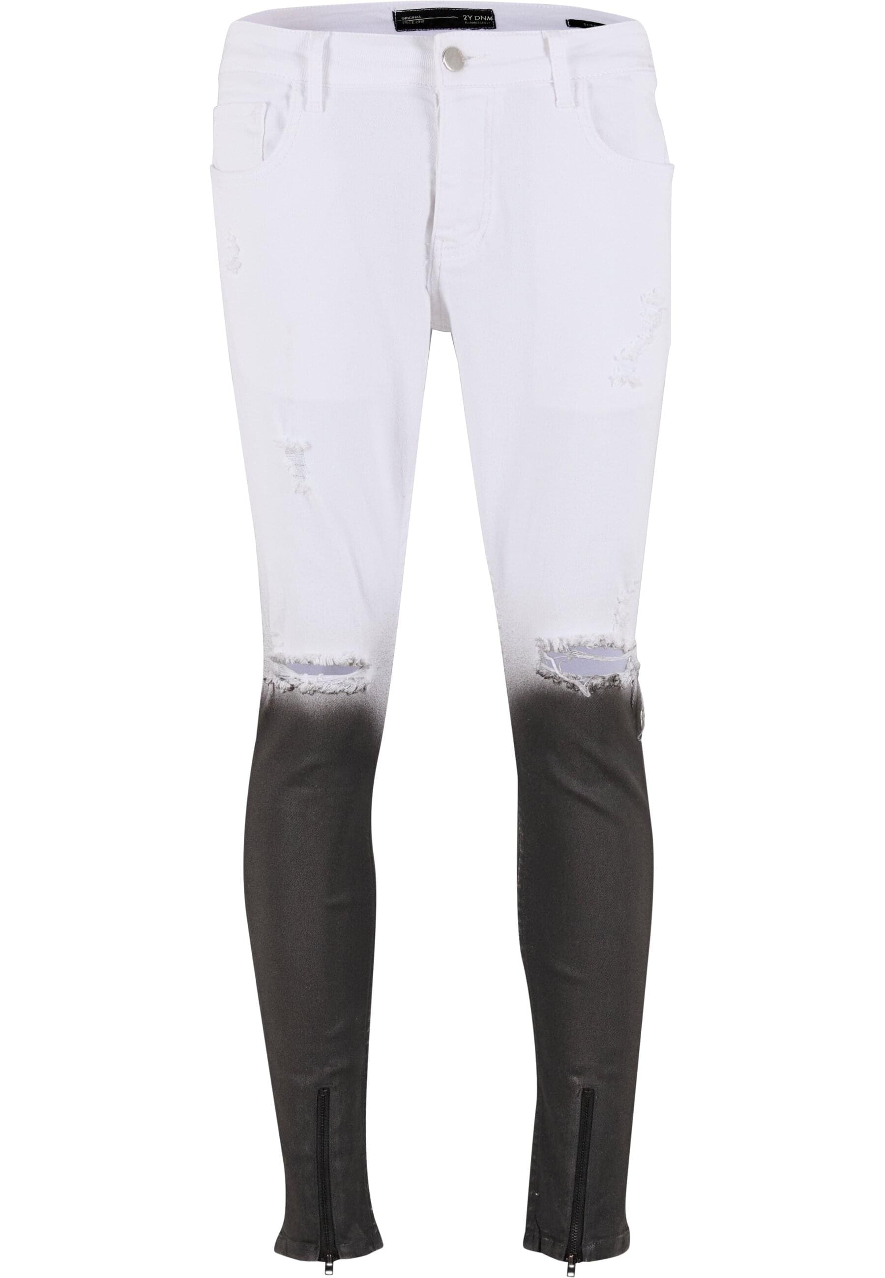 2Y Studios Bequeme Jeans "2Y Studios 2Y Destroyed Skinny Cropped Denim" günstig online kaufen